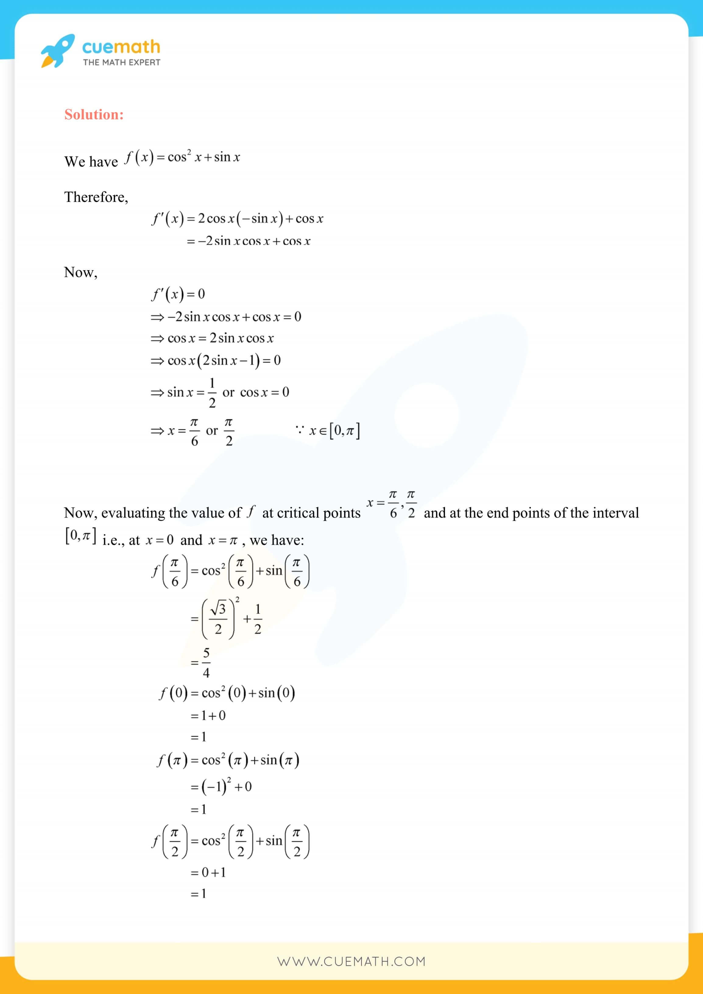 NCERT Solutions Class 12 Maths Chapter 6 Miscellaneous Exercise Exercise 6.6 152