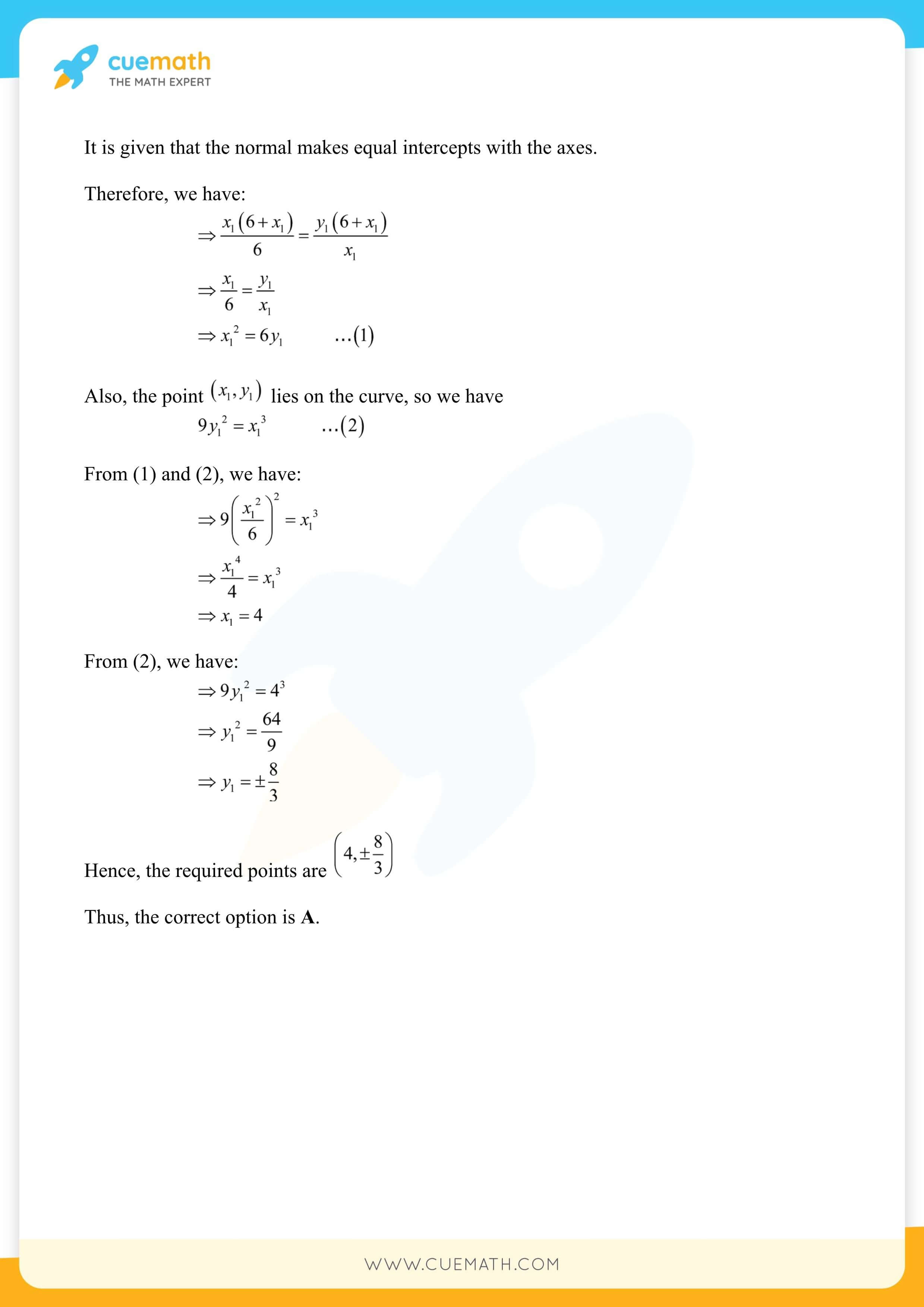NCERT Solutions Class 12 Maths Chapter 6 167