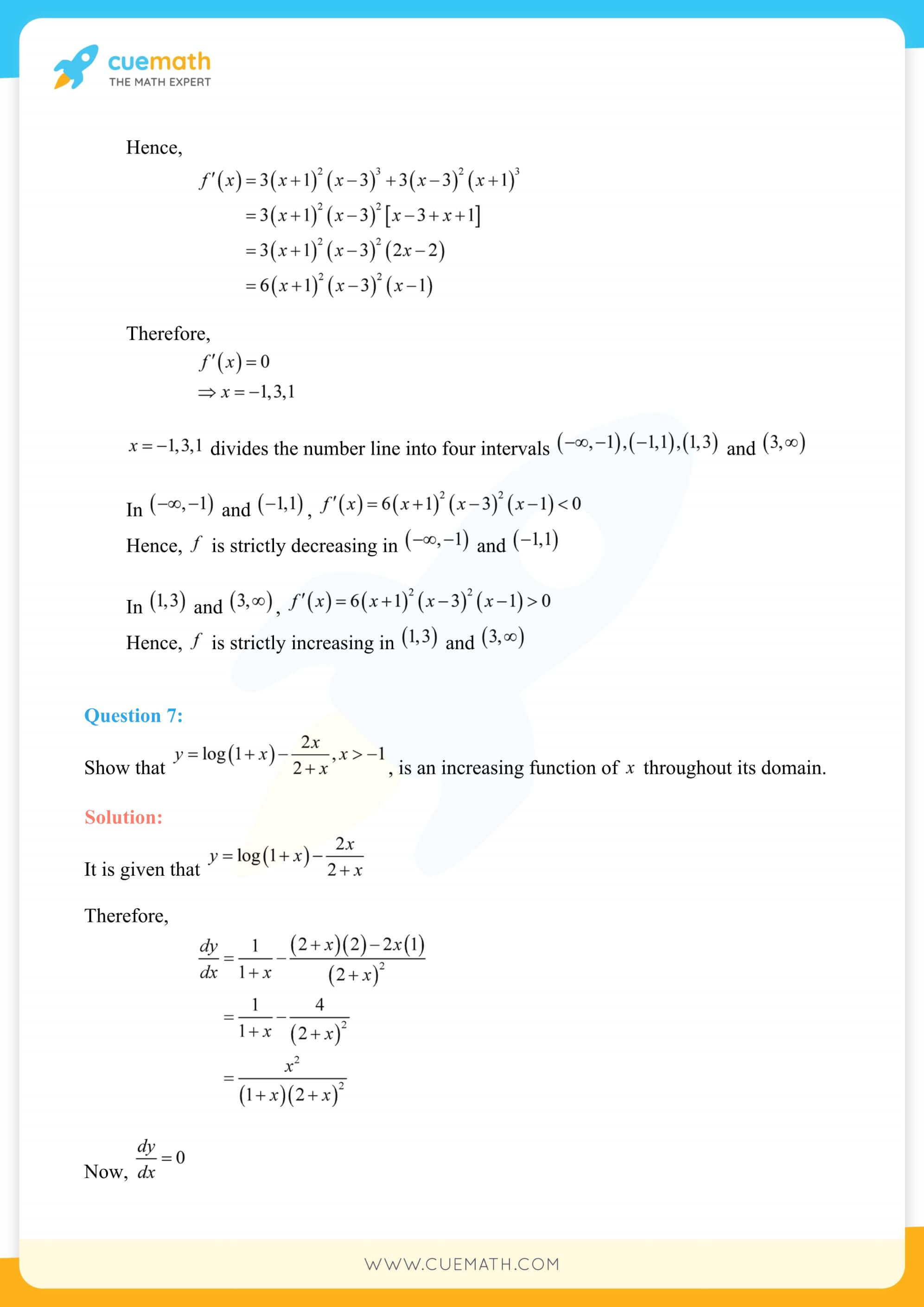 NCERT Solutions Class 12 Maths Chapter 6 20