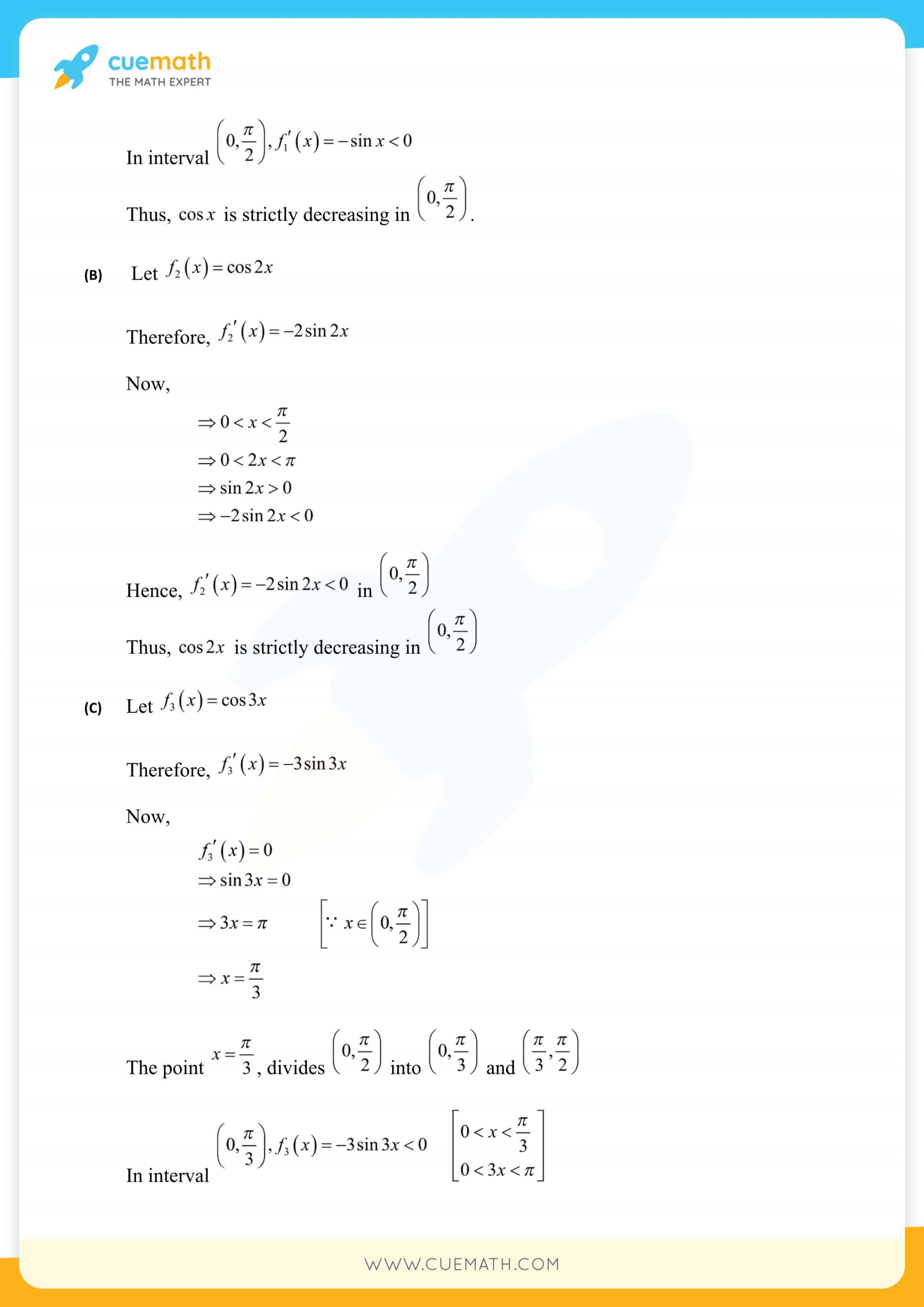 NCERT Solutions Class 12 Maths Chapter 6 26