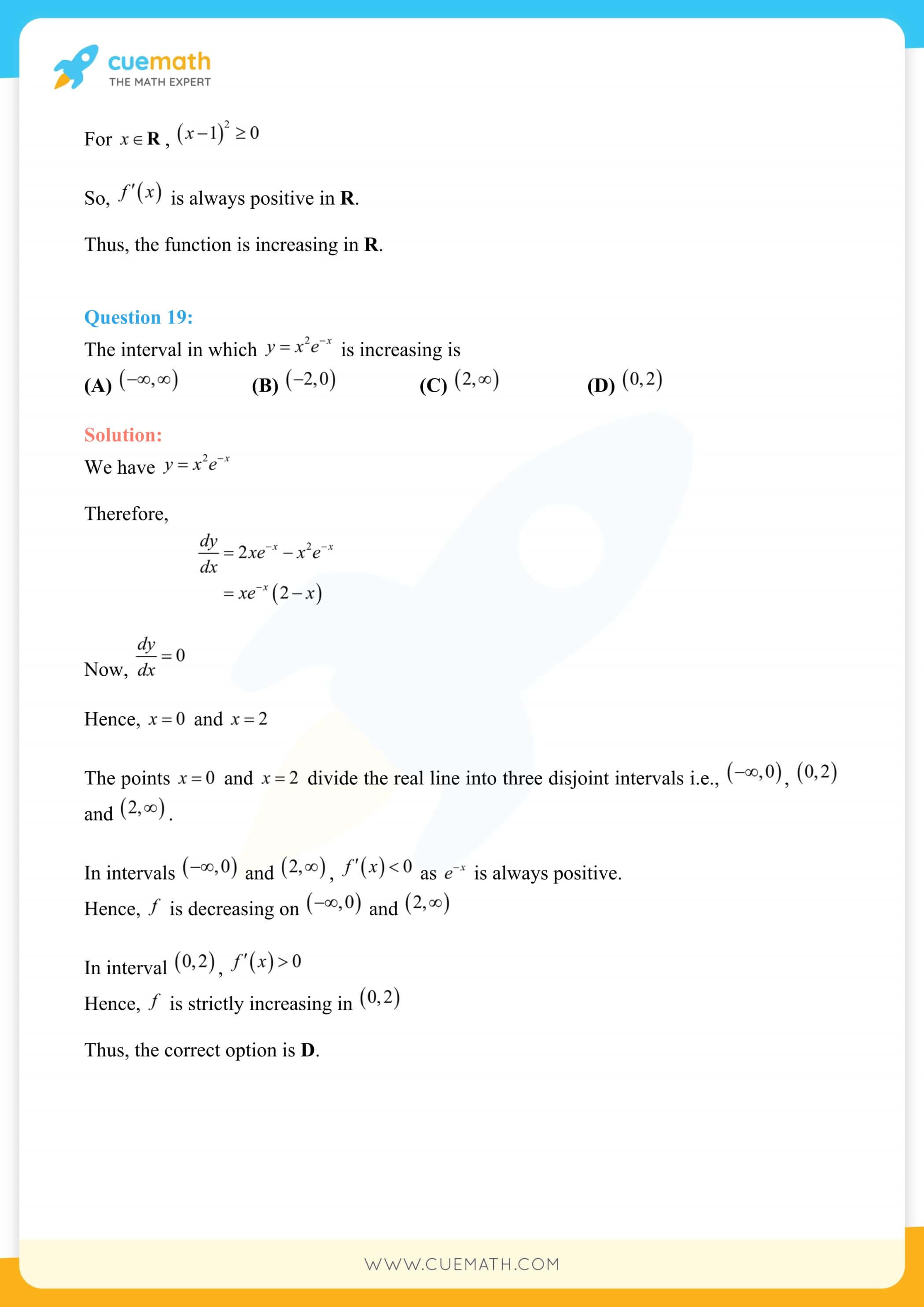 NCERT Solutions Class 12 Maths Chapter 6 Exercise 6.2 32
