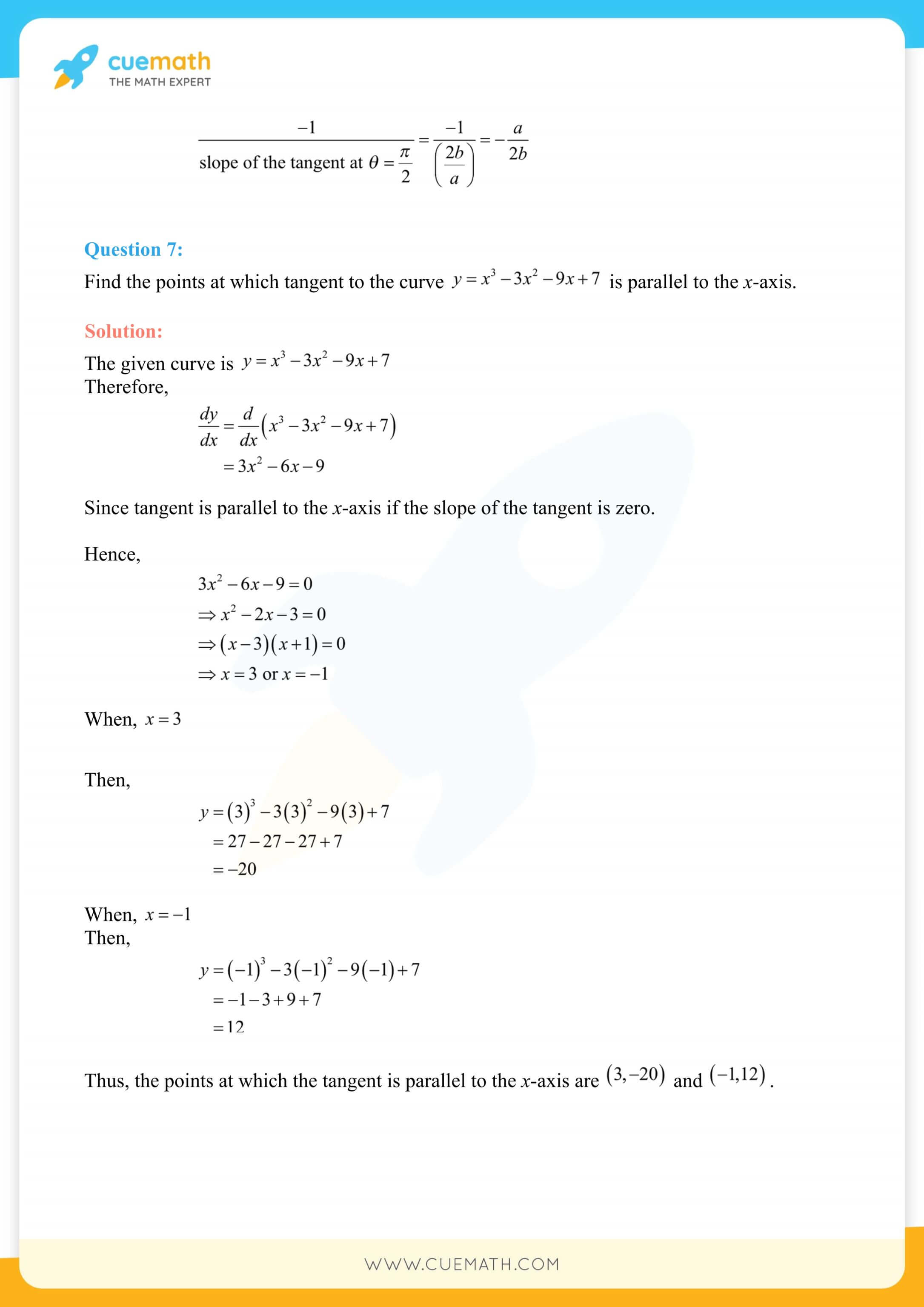 NCERT Solutions Class 12 Maths Chapter 6 Exercise 6.3 37