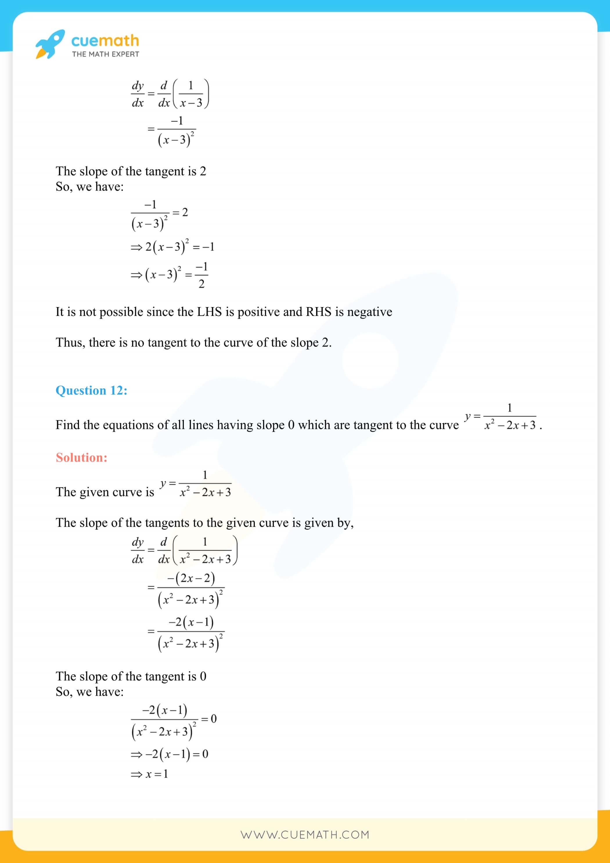 NCERT Solutions Class 12 Maths Chapter 6 Exercise 6.3 41