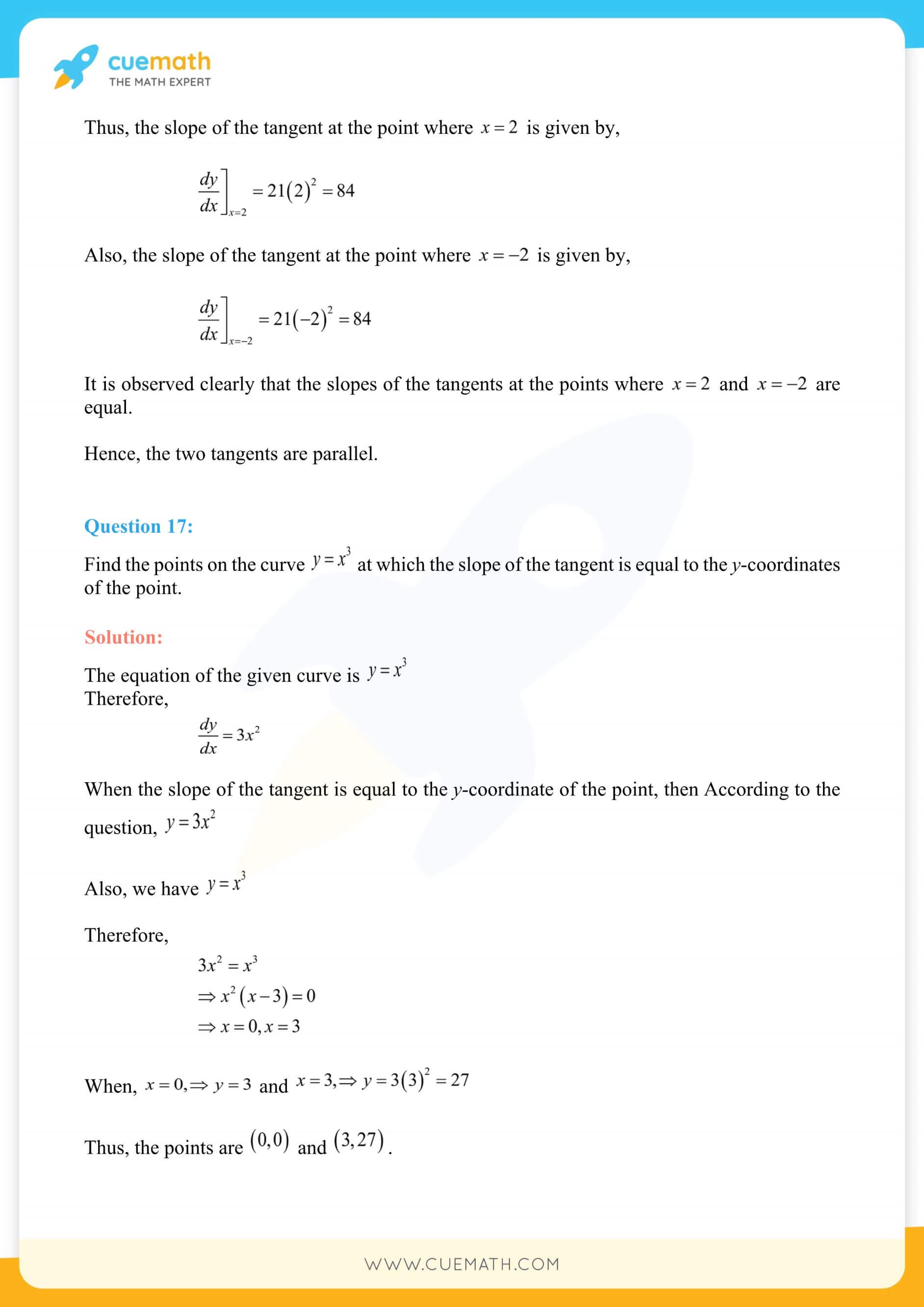 NCERT Solutions Class 12 Maths Chapter 6 Exercise 6.3 50