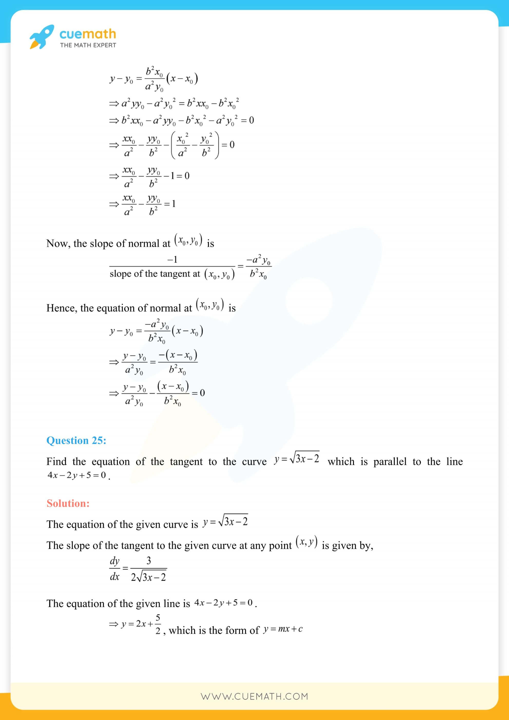 NCERT Solutions Class 12 Maths Chapter 6 Exercise 6.3 58