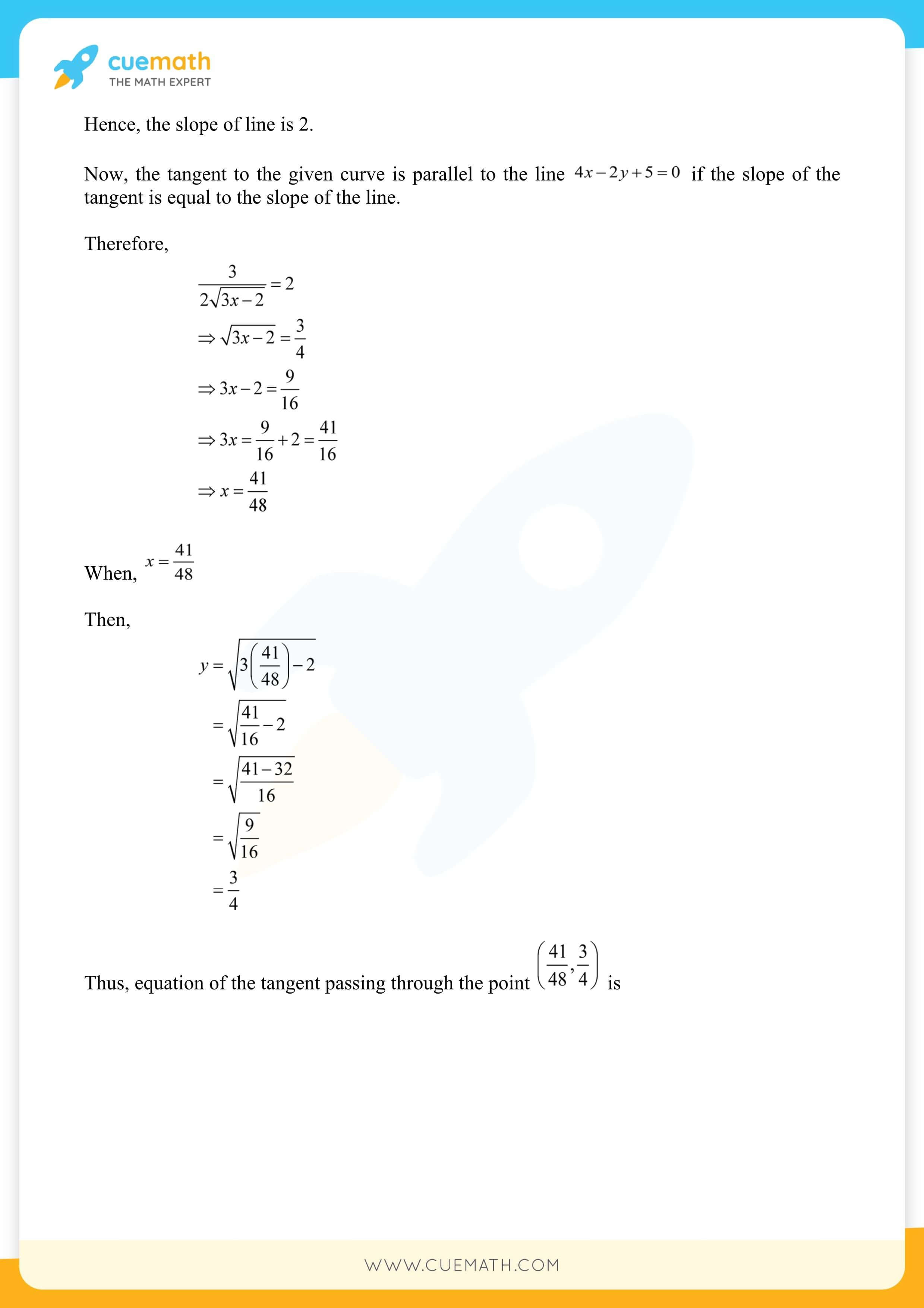 NCERT Solutions Class 12 Maths Chapter 6 Exercise 6.3 59
