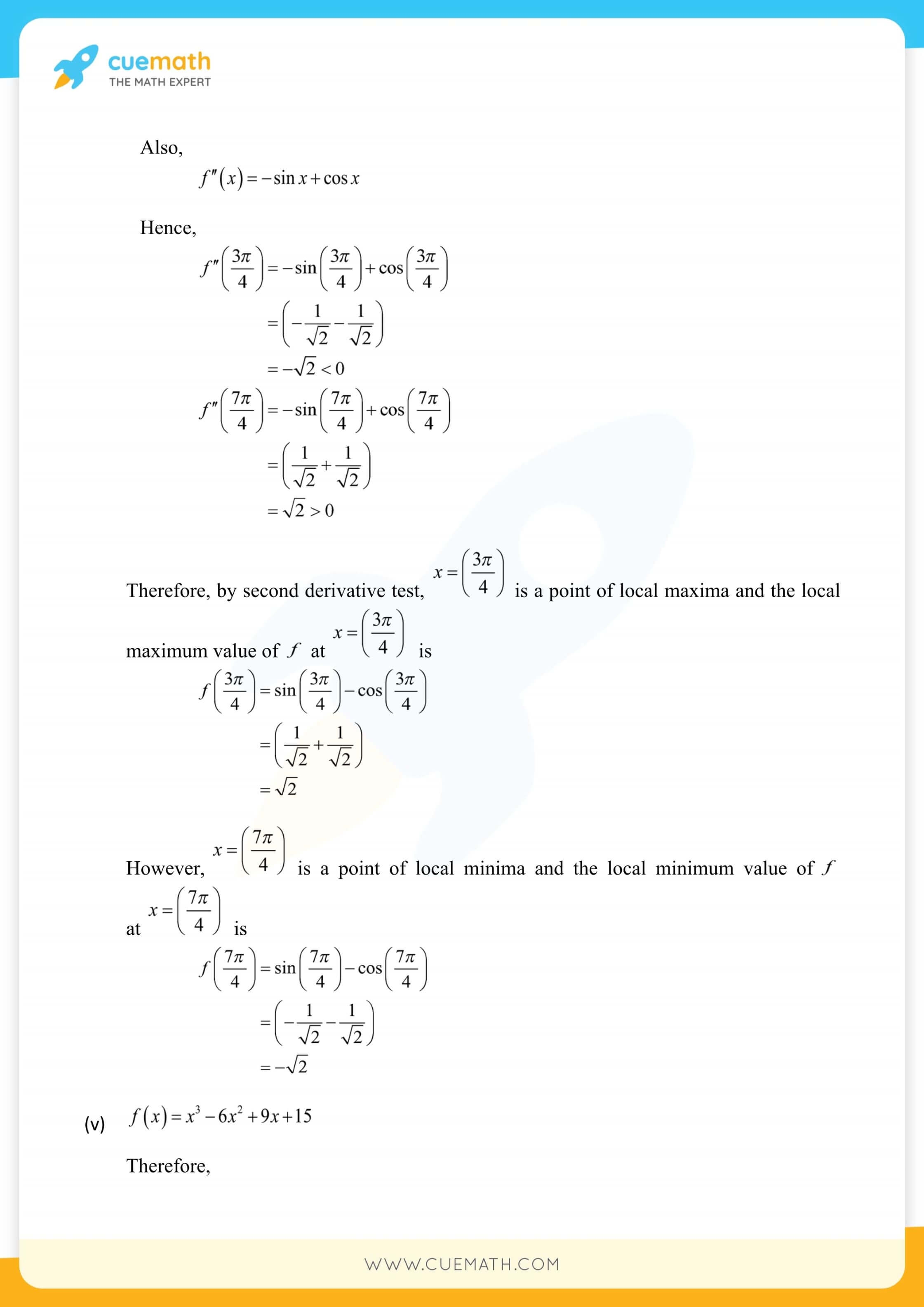 NCERT Solutions Class 12 Maths Chapter 6 Exercise 6.5 87
