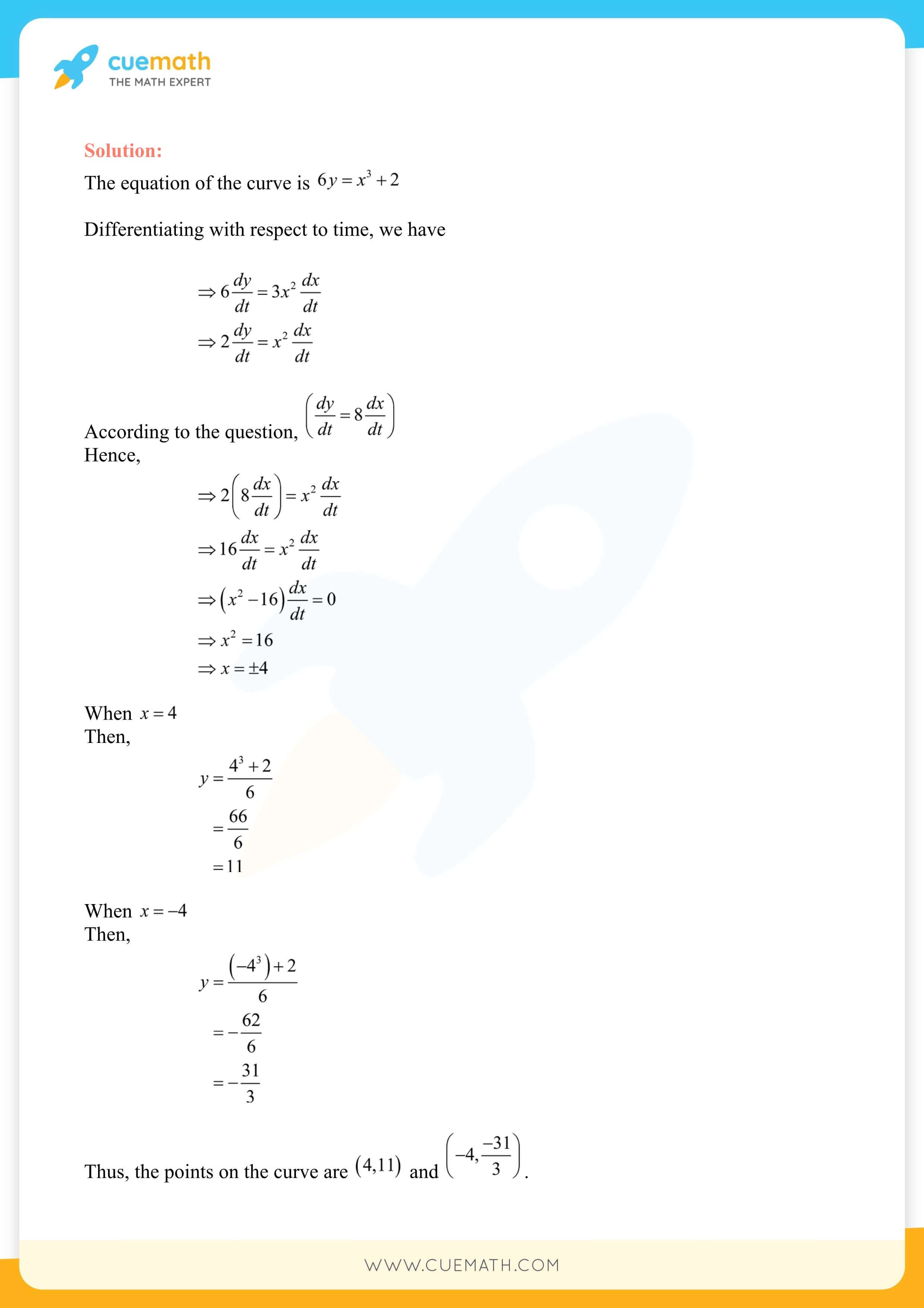NCERT Solutions Class 12 Maths Chapter 6 Exercise 6.1 9