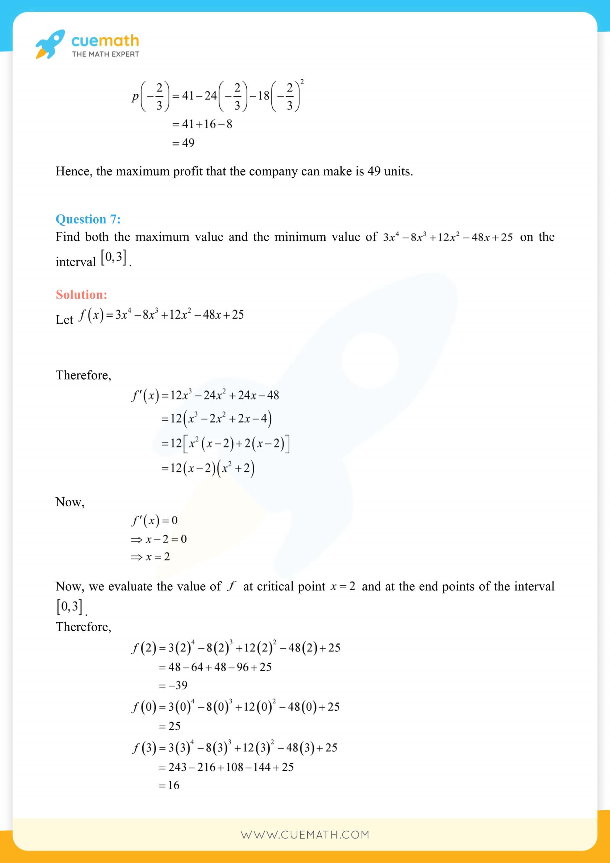 NCERT Solutions Class 12 Maths Chapter 6 Exercise 6.5 97