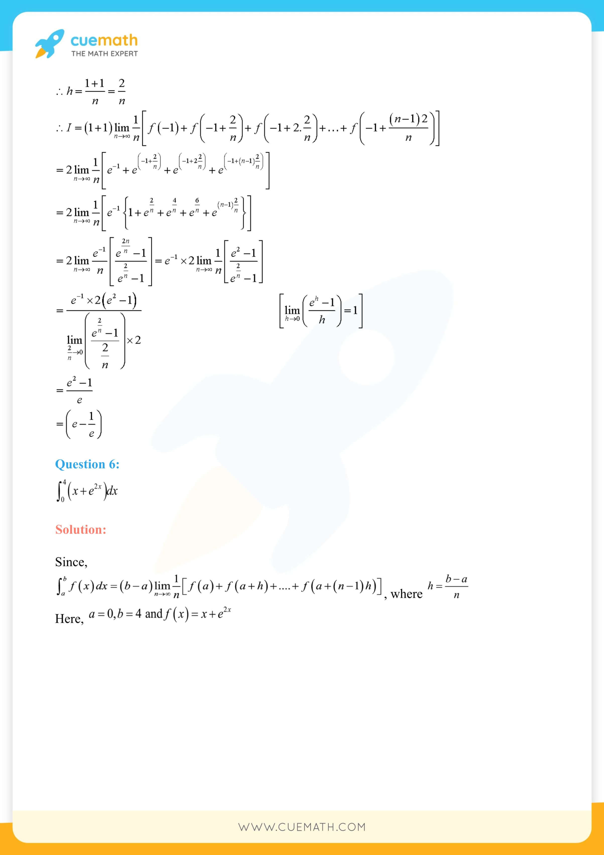 NCERT Solutions Class 12 Maths Chapter 7 Exercise 7.8 105