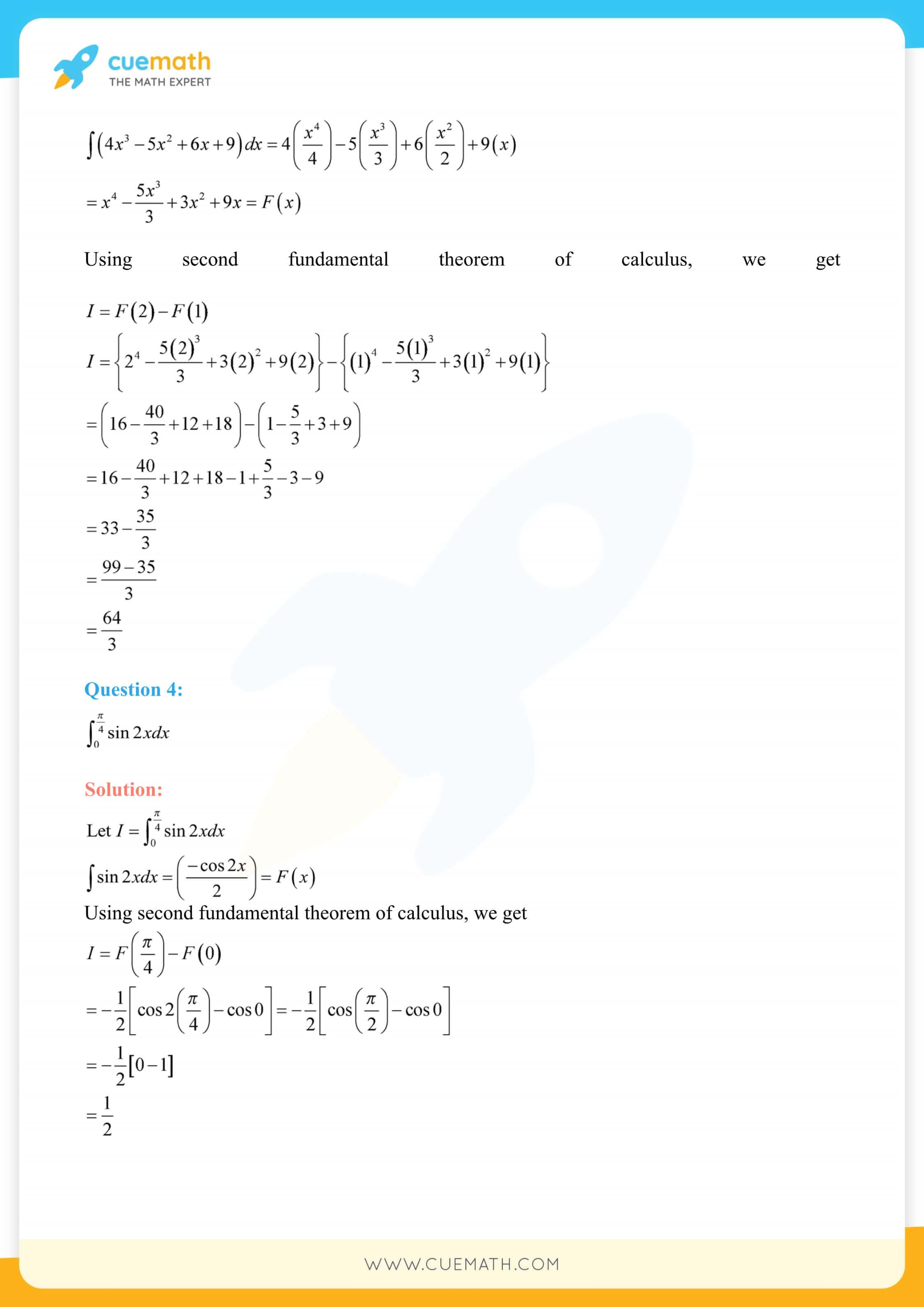 NCERT Solutions Class 12 Maths Chapter 7 Exercise 7.9 108