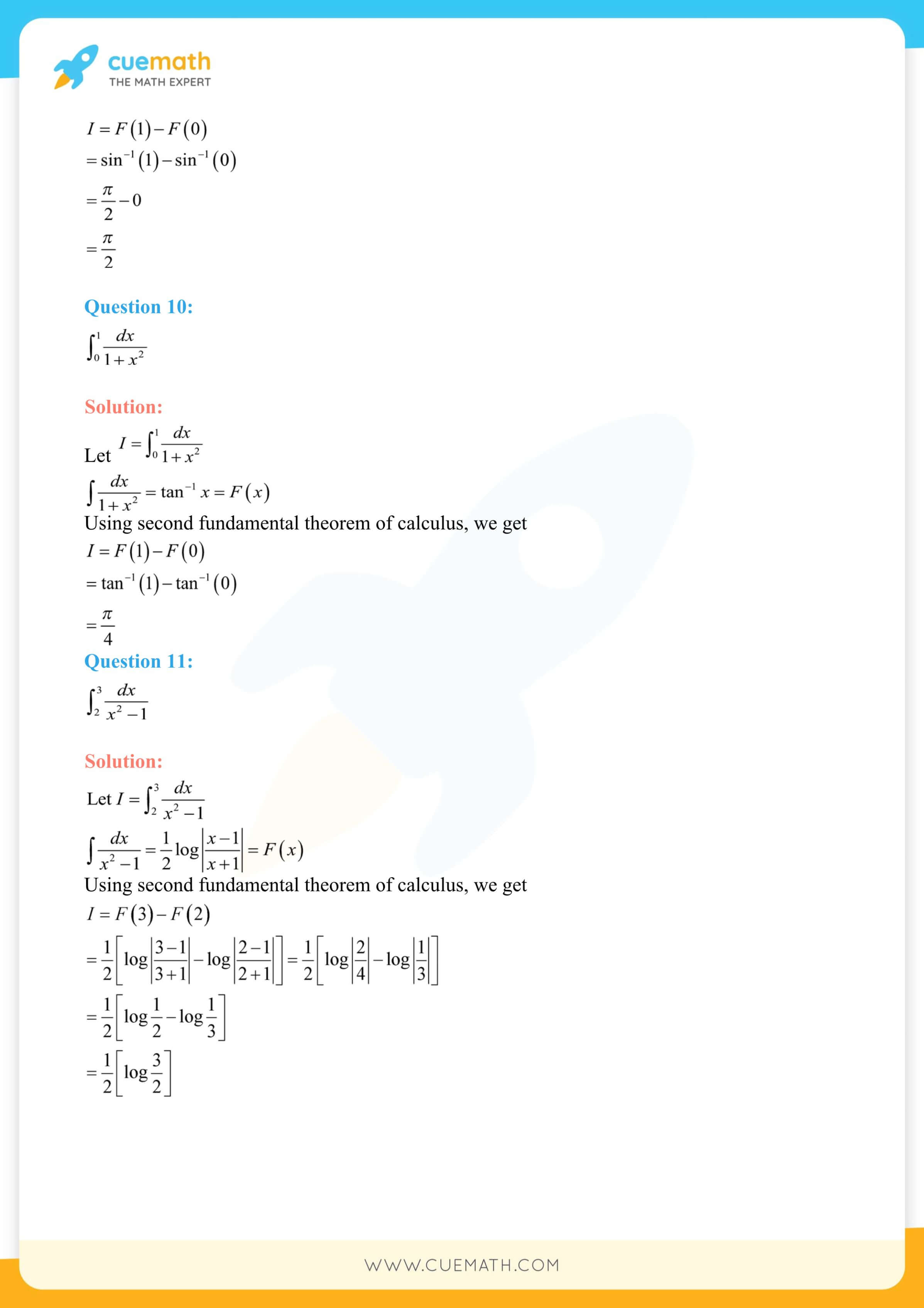 NCERT Solutions Class 12 Maths Chapter 7 Exercise 7.9 111