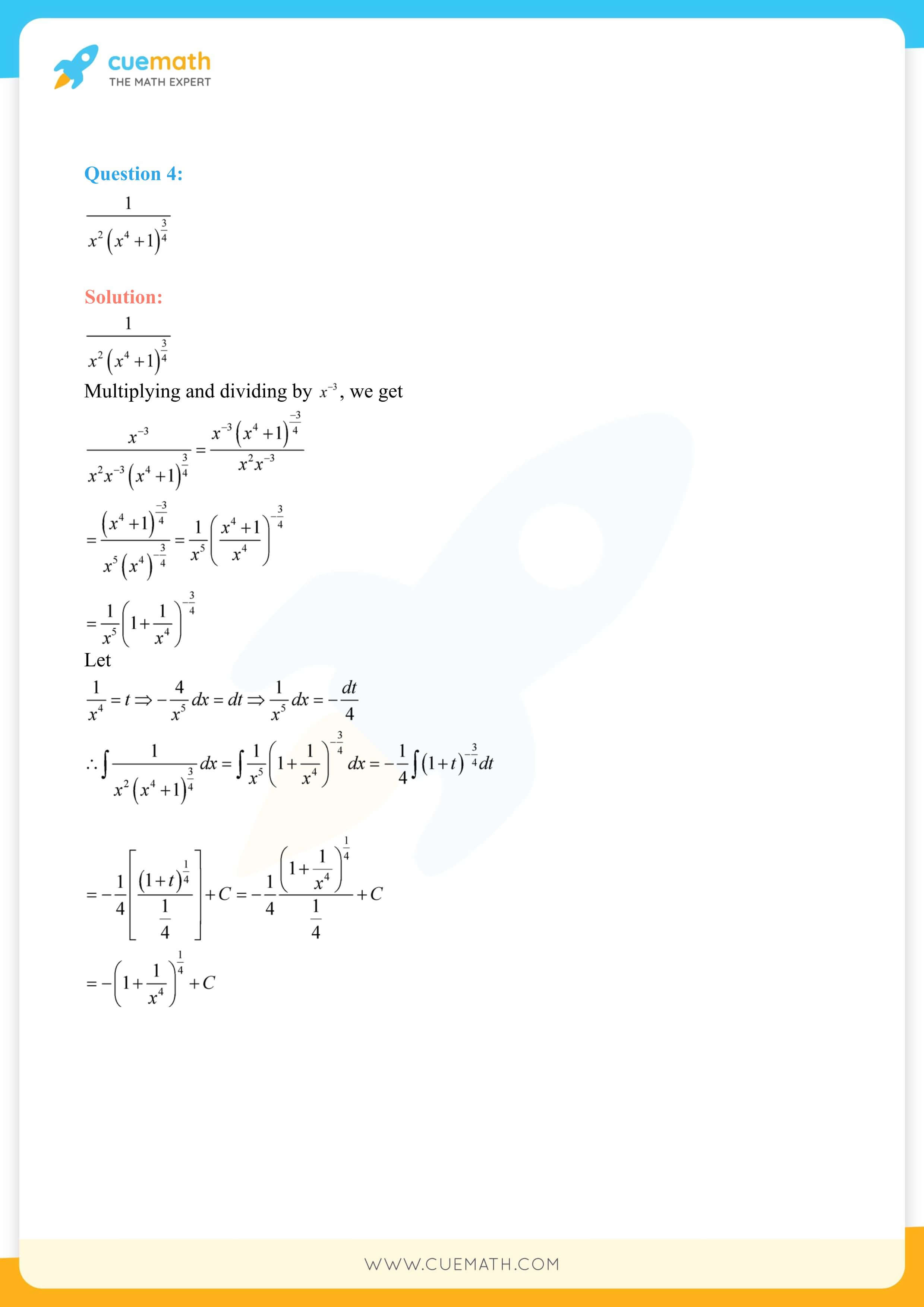 NCERT Solutions Class 12 Maths Chapter 7 Miscellaneous Exercise 143