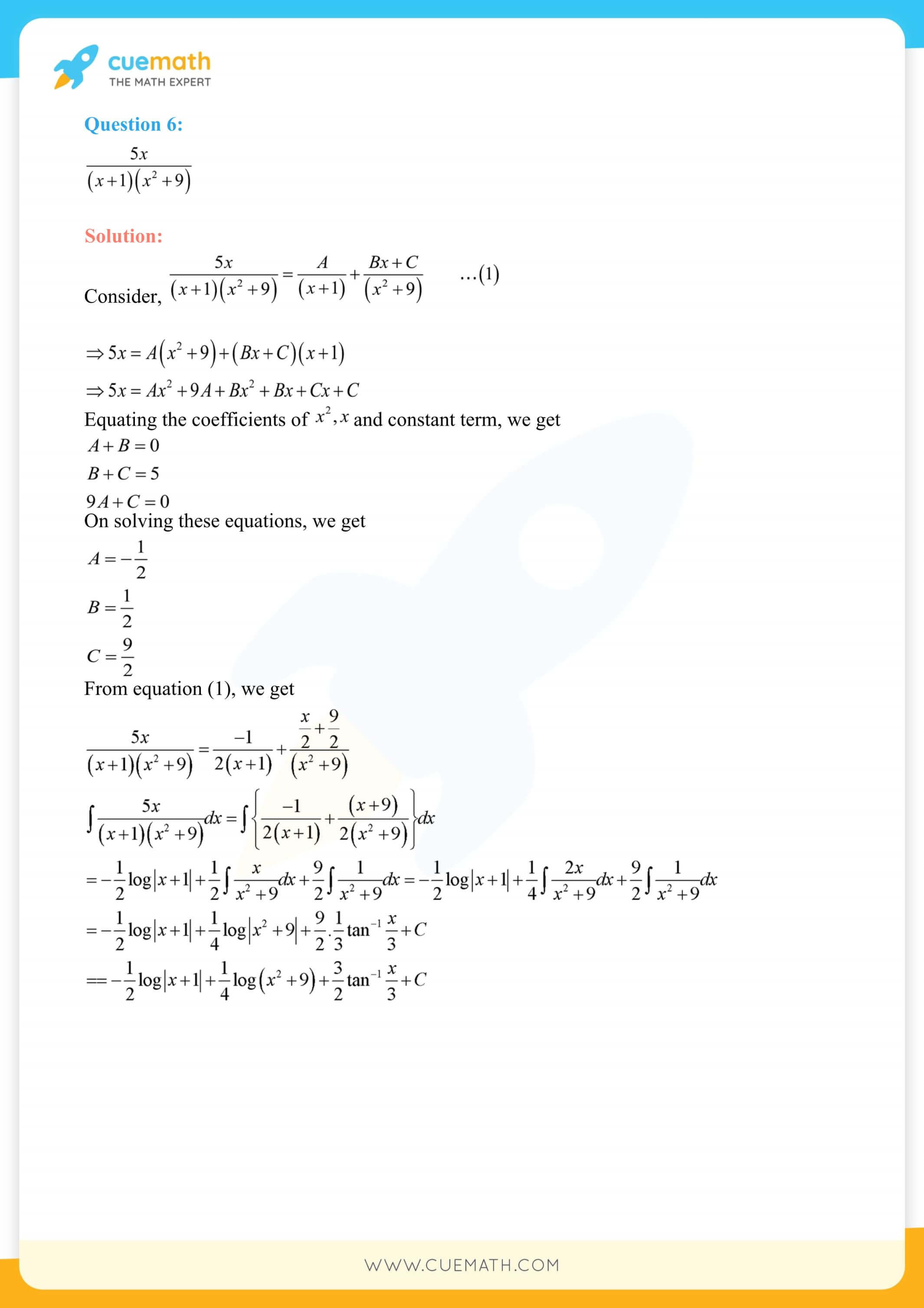 NCERT Solutions Class 12 Maths Chapter 7 Miscellaneous Exercise 145