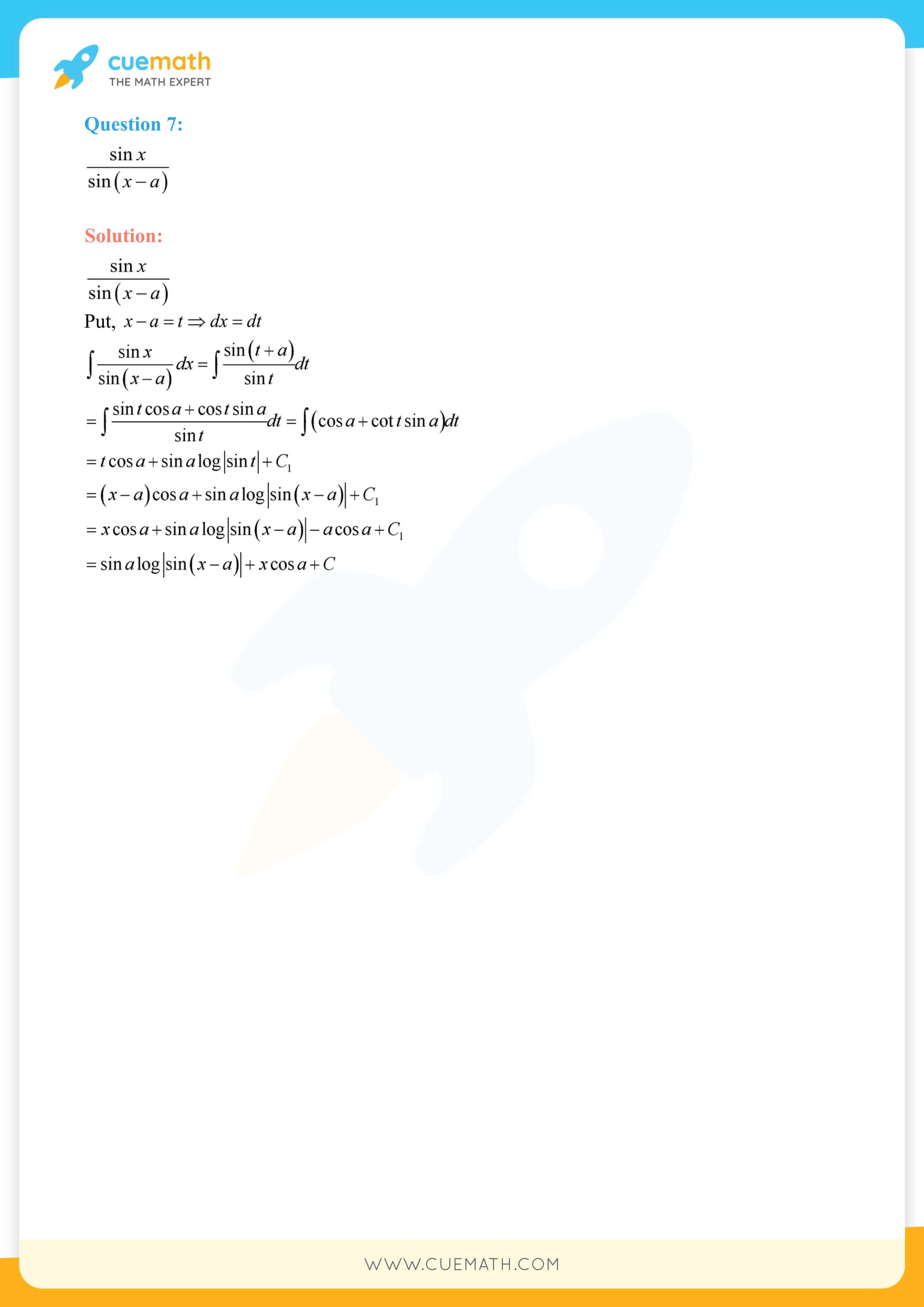 NCERT Solutions Class 12 Maths Chapter 7 Miscellaneous Exercise 146