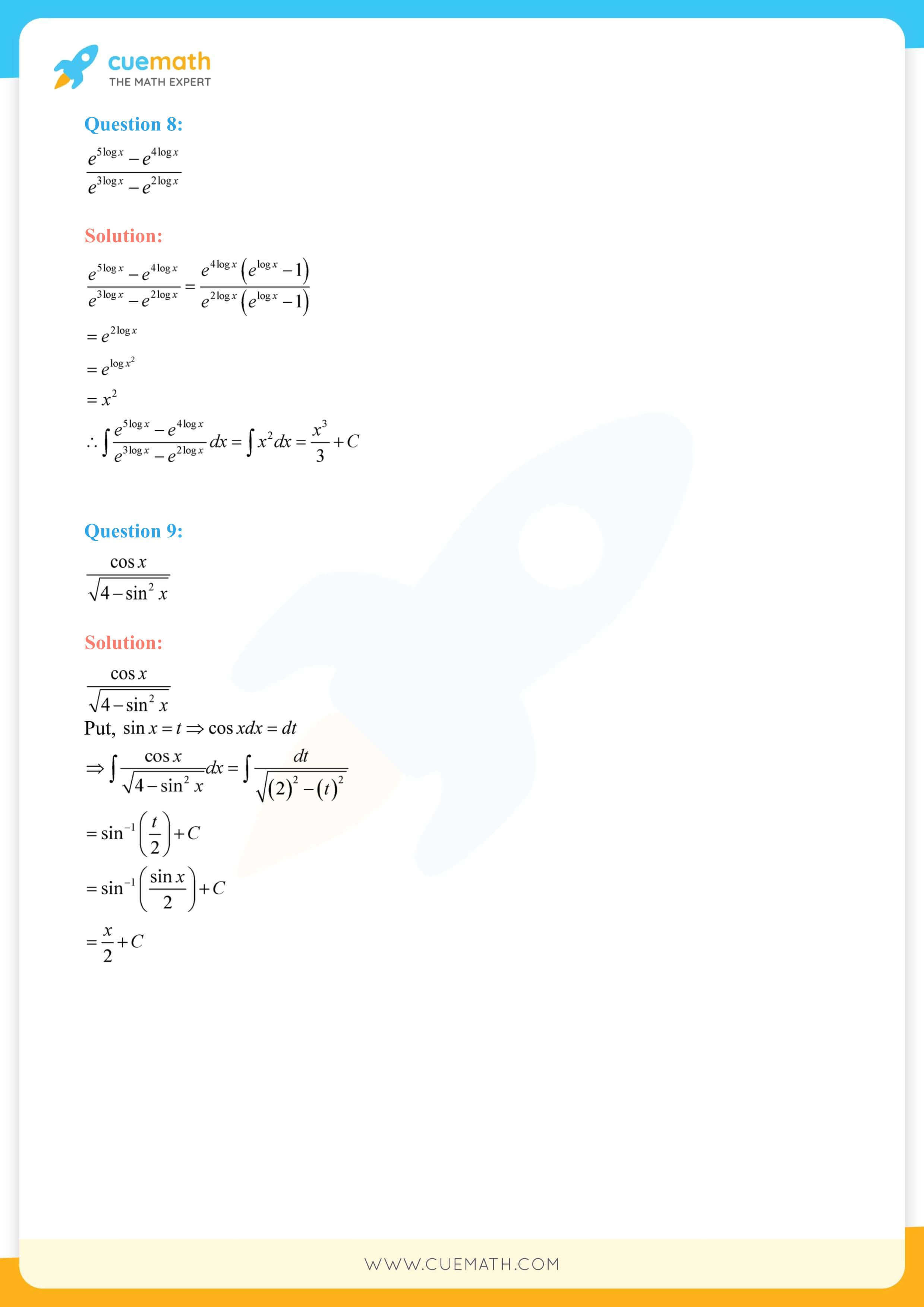 NCERT Solutions Class 12 Maths Chapter 7 Miscellaneous Exercise 147