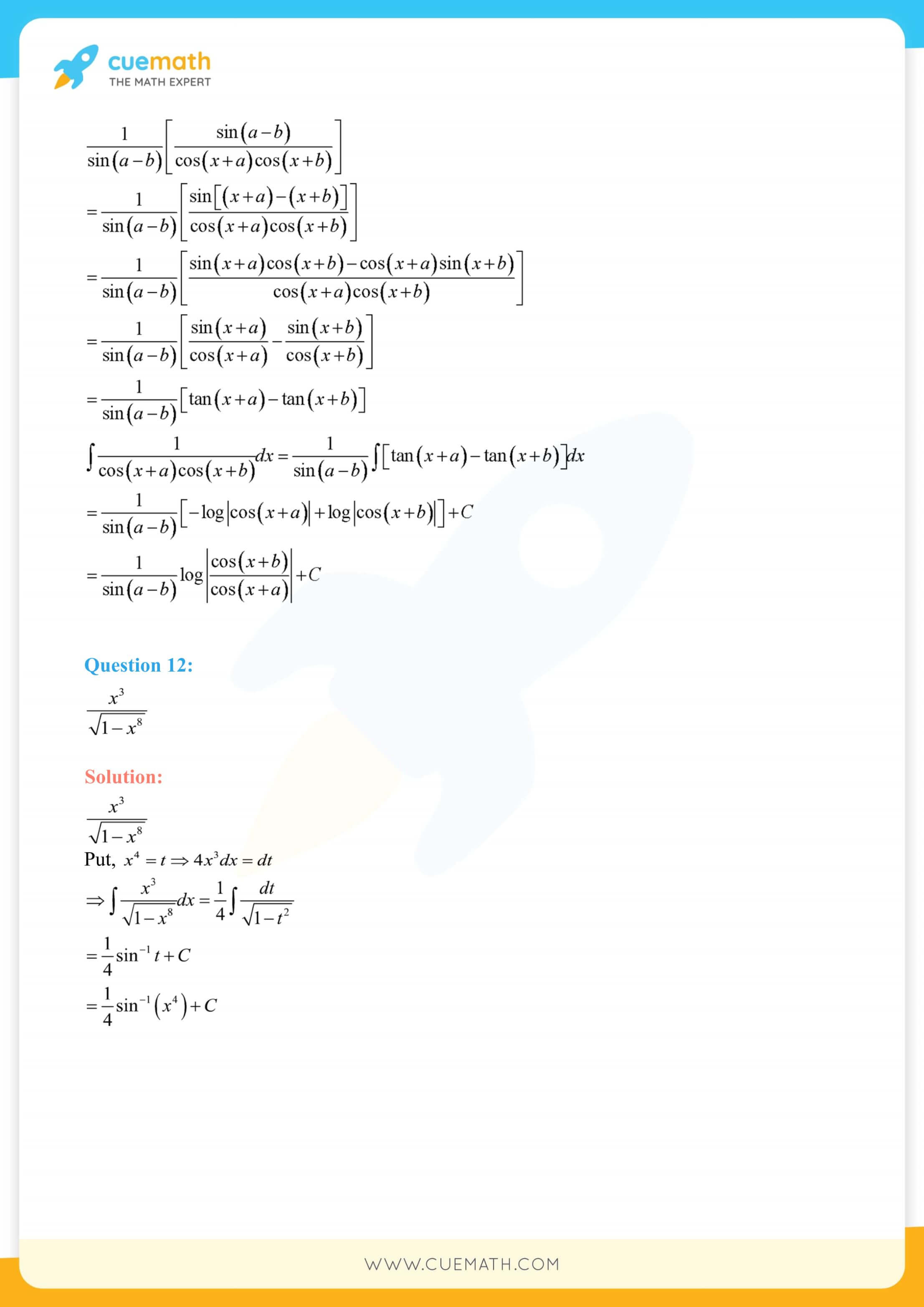 NCERT Solutions Class 12 Maths Chapter 7 149