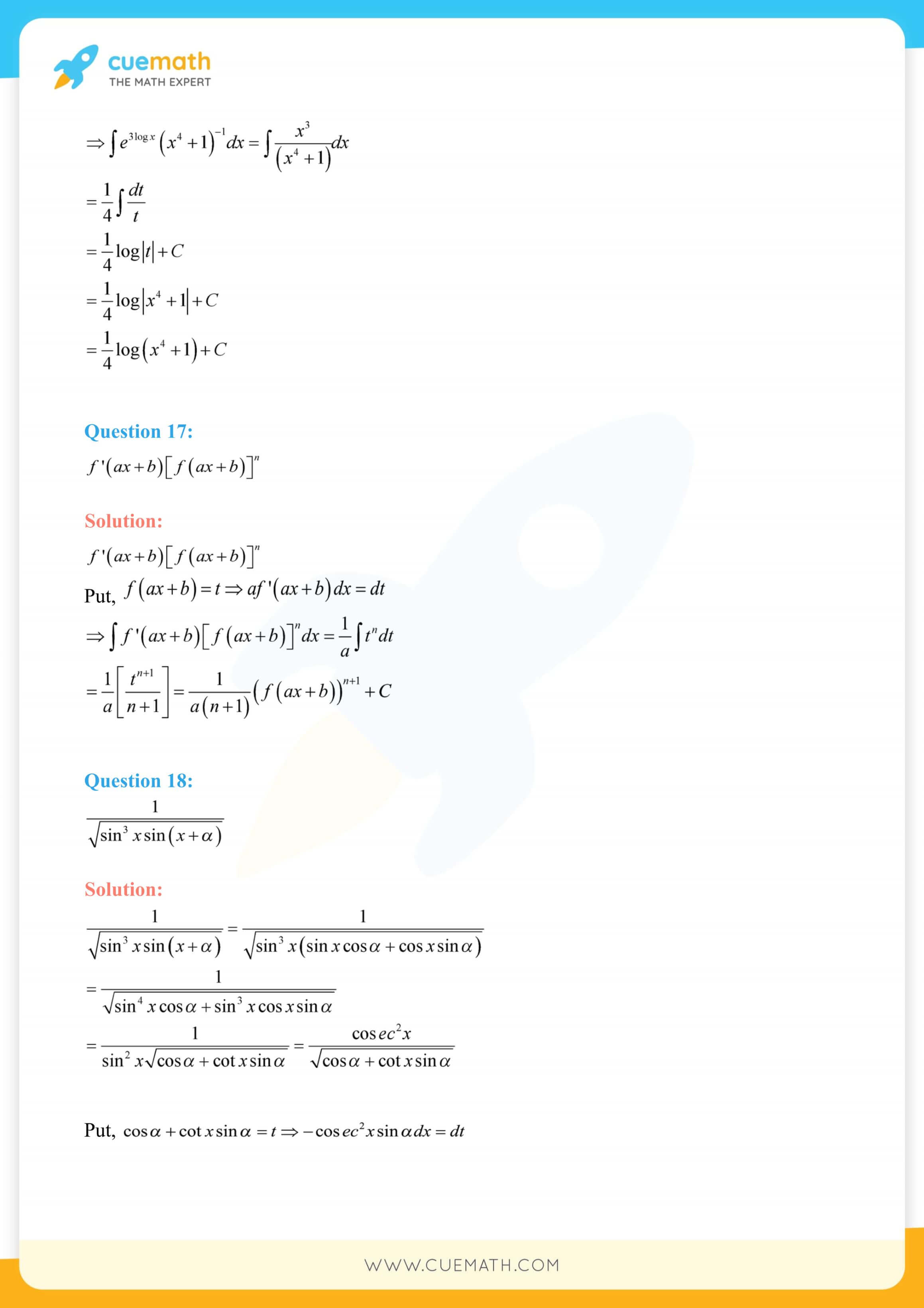 NCERT Solutions Class 12 Maths Chapter 7 Miscellaneous Exercise 152