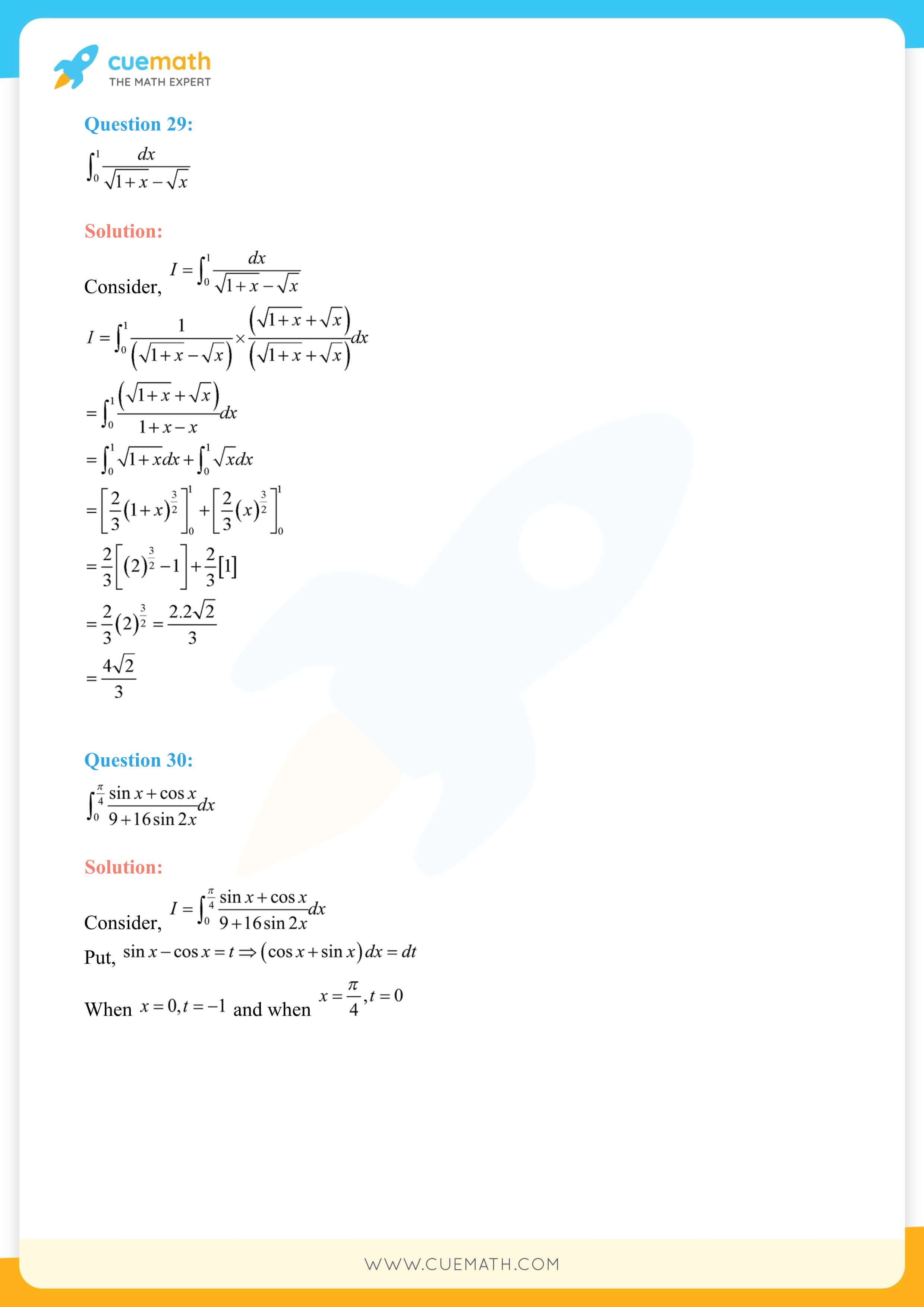 NCERT Solutions Class 12 Maths Chapter 7 Miscellaneous Exercise 163