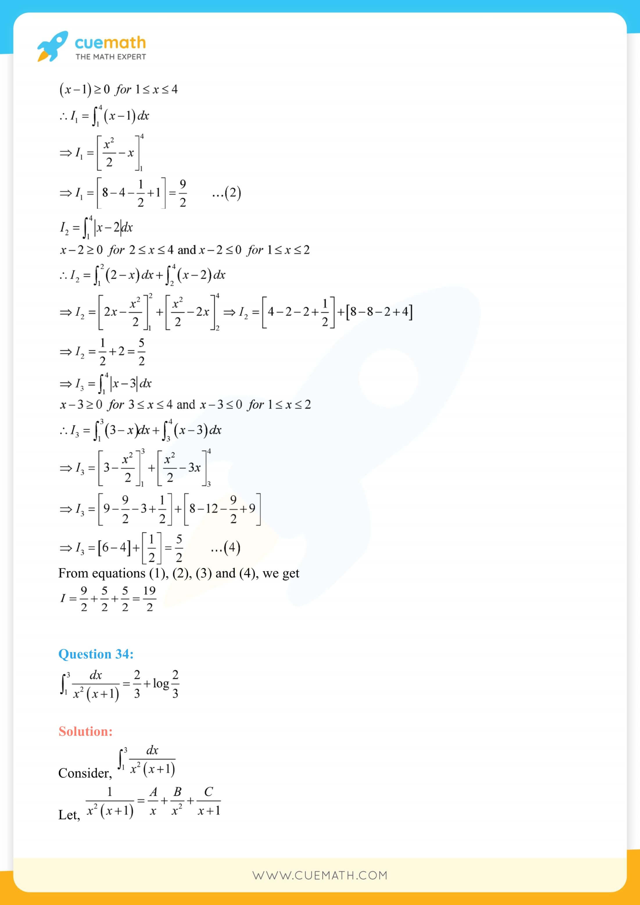 NCERT Solutions Class 12 Maths Chapter 7 167