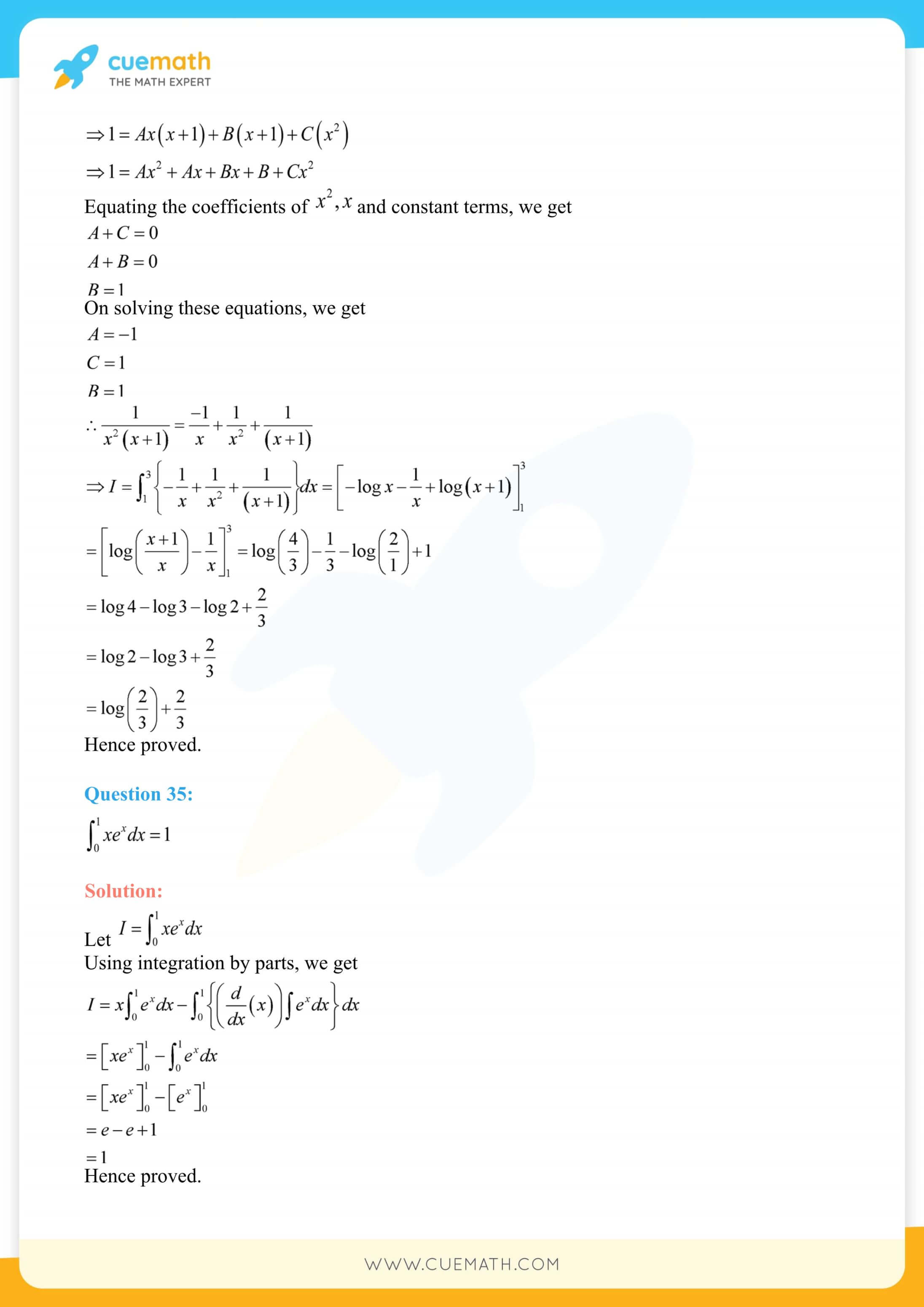 NCERT Solutions Class 12 Maths Chapter 7 Miscellaneous Exercise 168