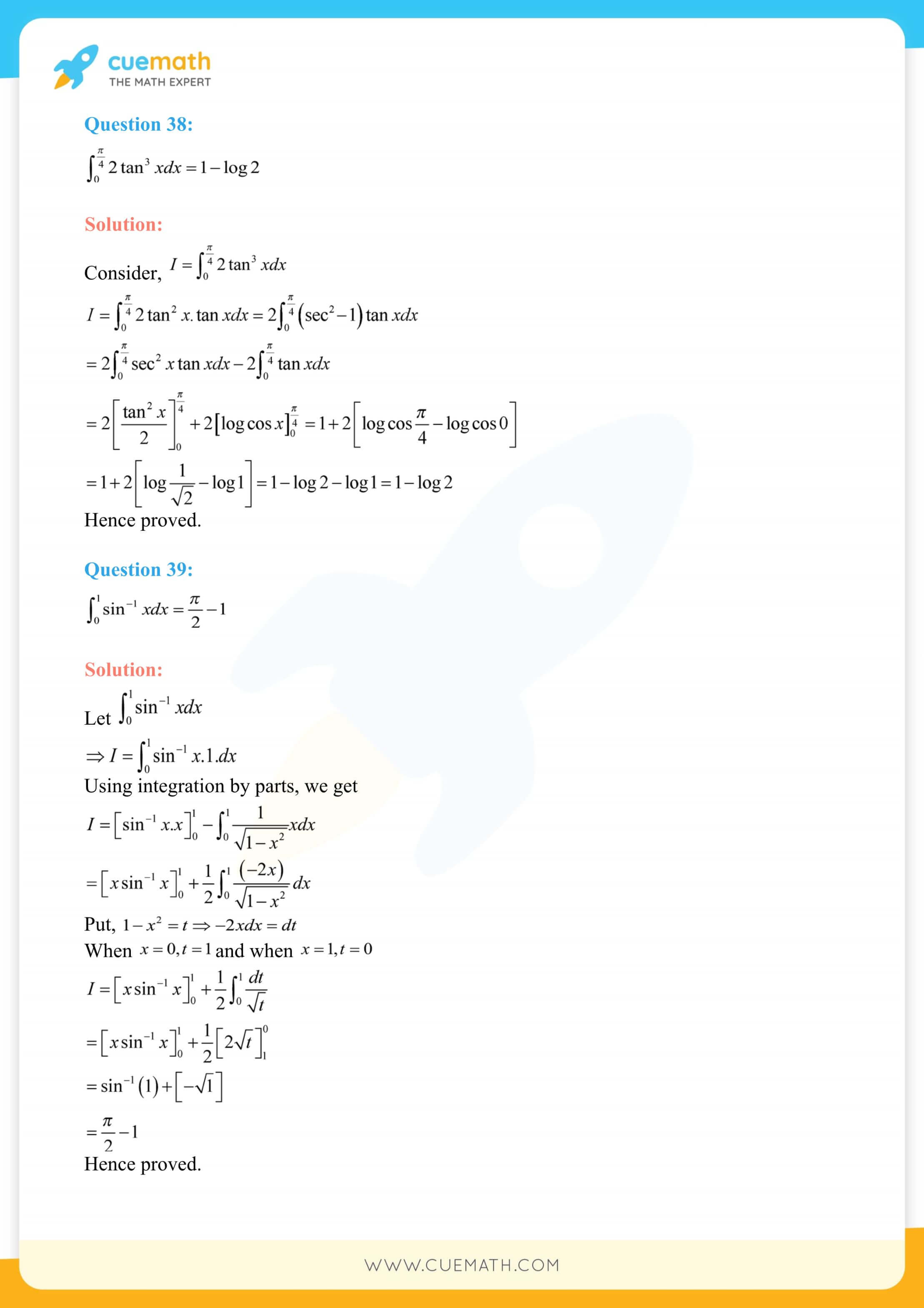 NCERT Solutions Class 12 Maths Chapter 7 Miscellaneous Exercise 170