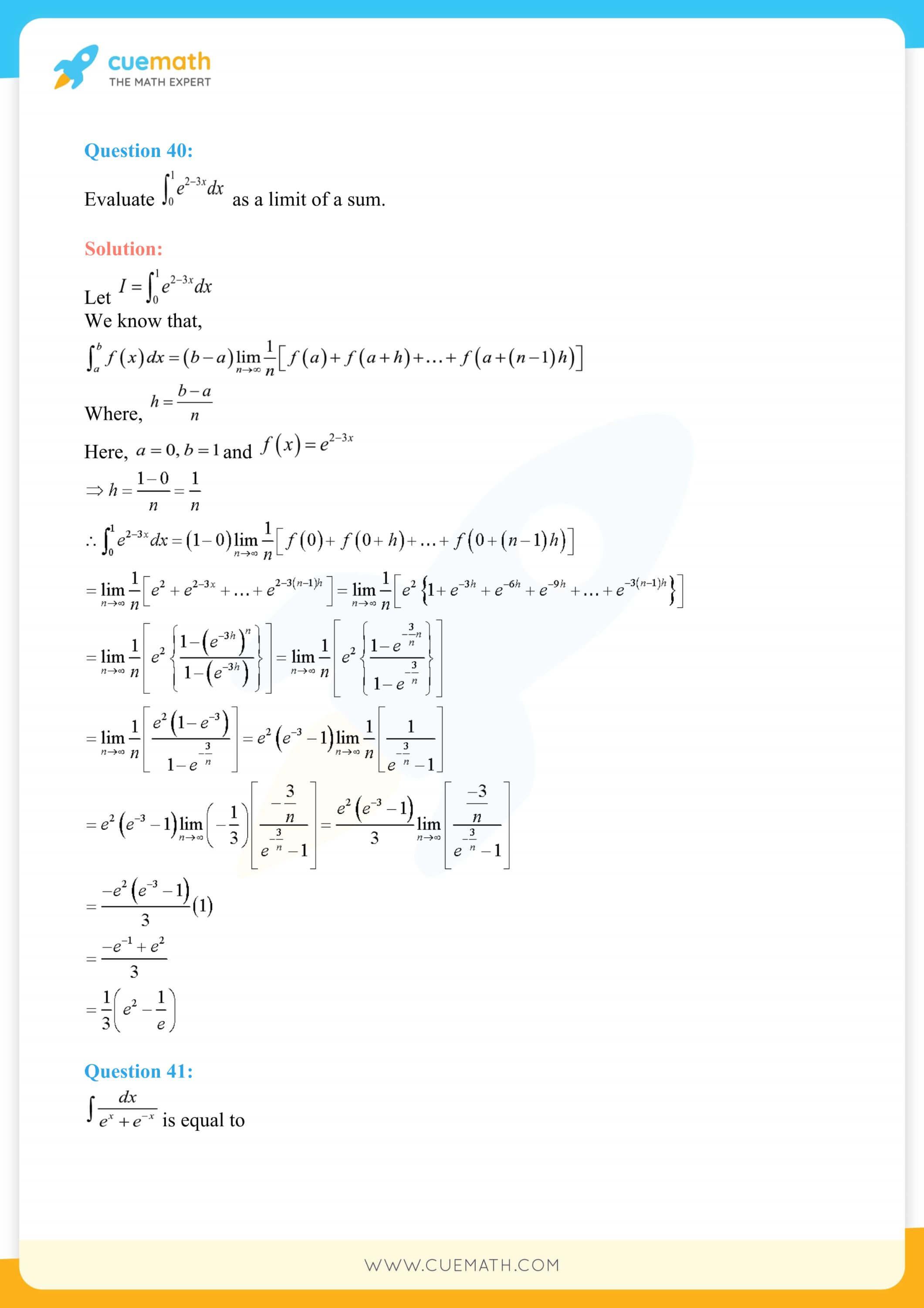 NCERT Solutions Class 12 Maths Chapter 7 171