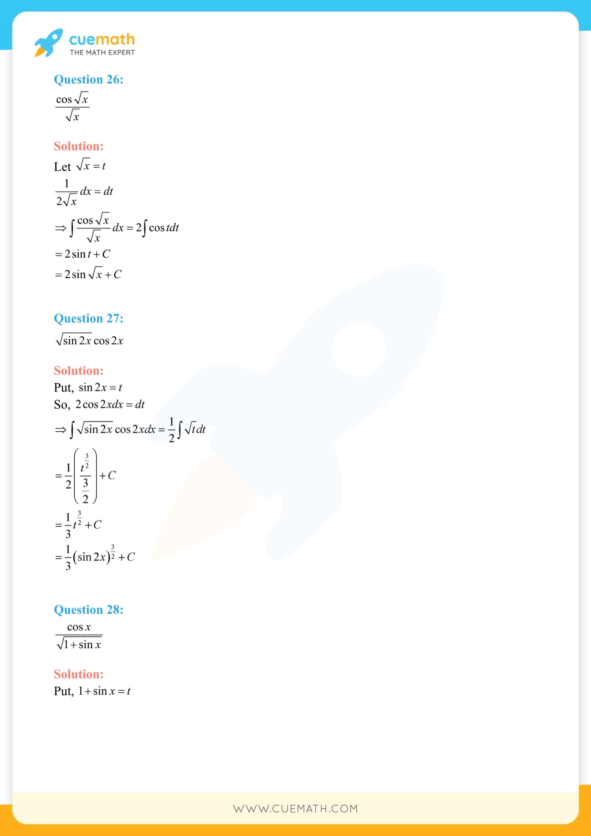 NCERT Solutions Class 12 Maths Chapter 7 Exercise 7.2 21