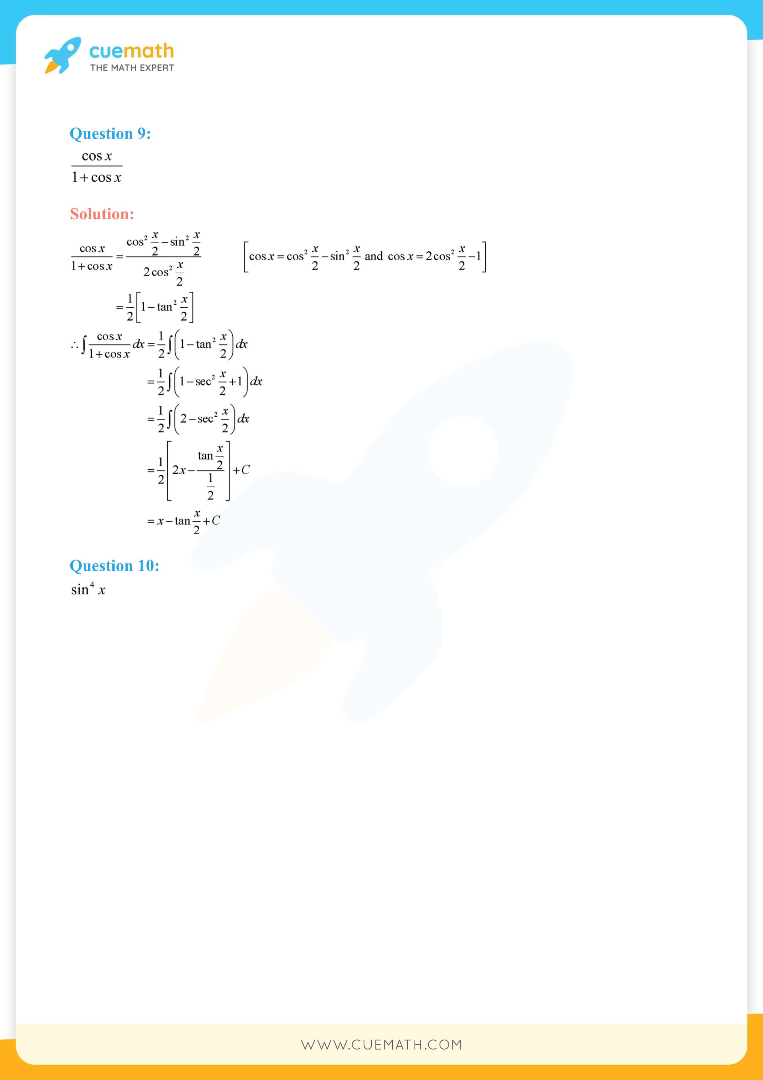 NCERT Solutions Class 12 Maths Chapter 7 Exercise 7.3 32