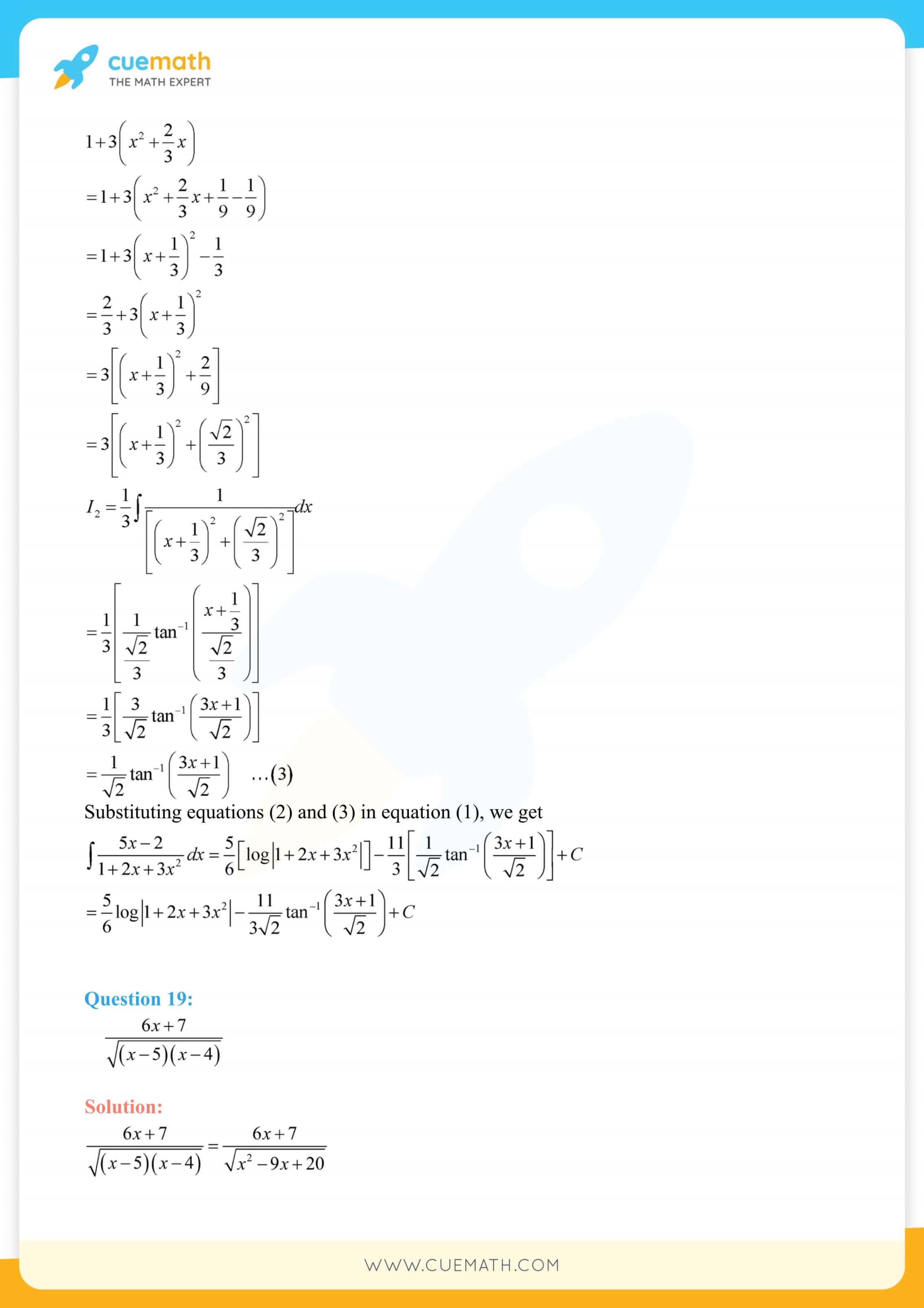 NCERT Solutions Class 12 Maths Chapter 7 Exercise 7.4 54