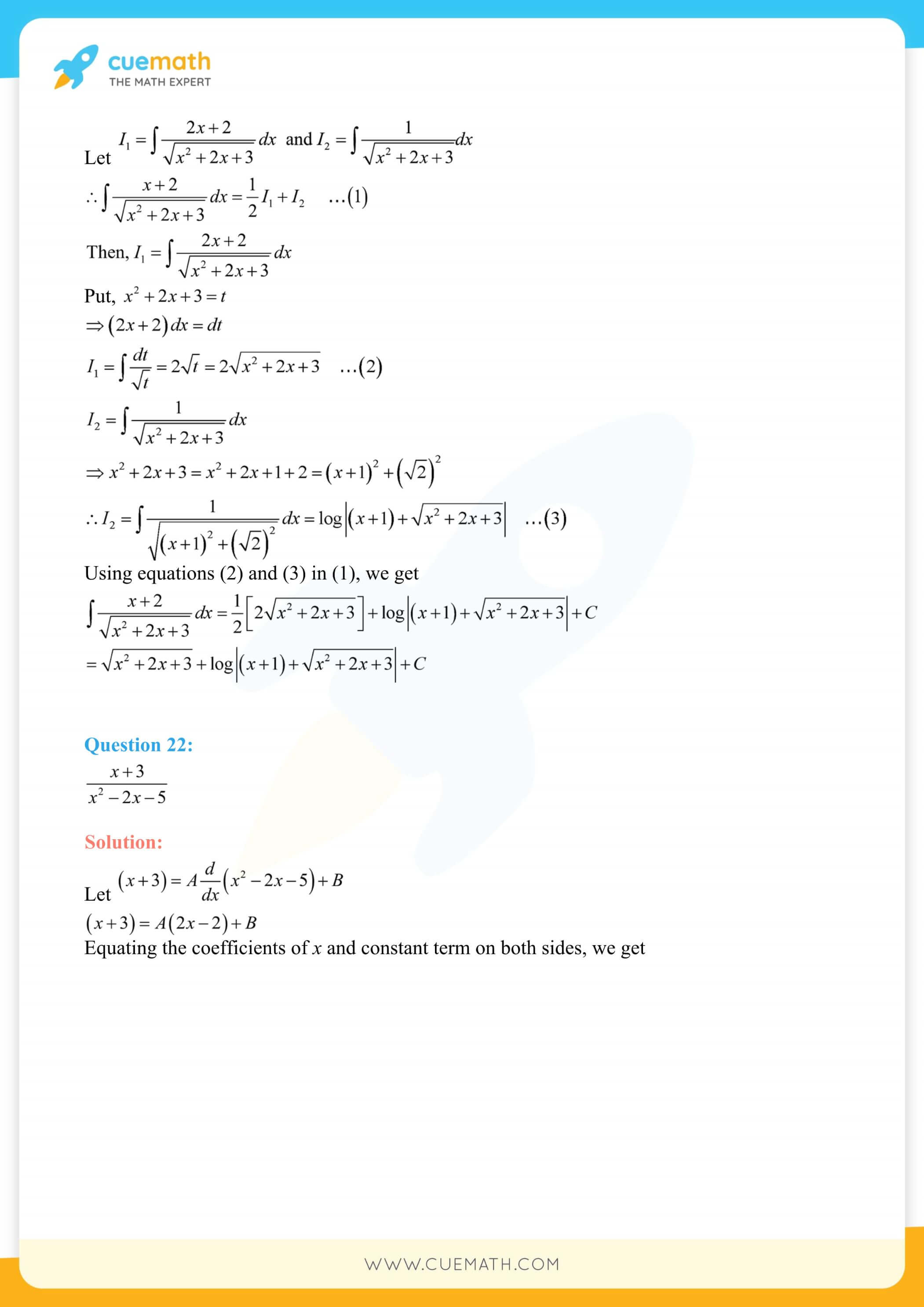 NCERT Solutions Class 12 Maths Chapter 7 Exercise 7.4 58