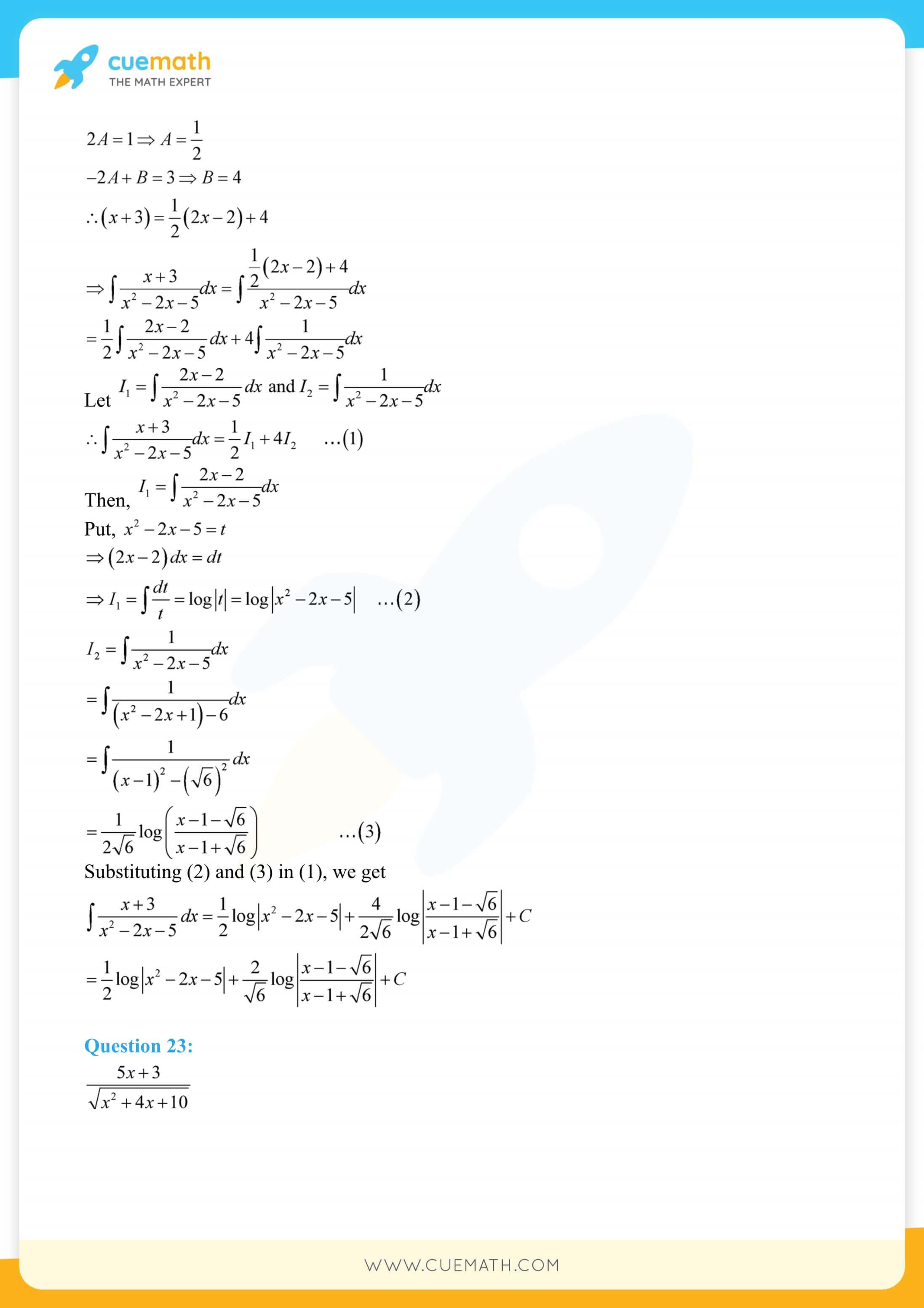 NCERT Solutions Class 12 Maths Chapter 7 Exercise 7.4 59