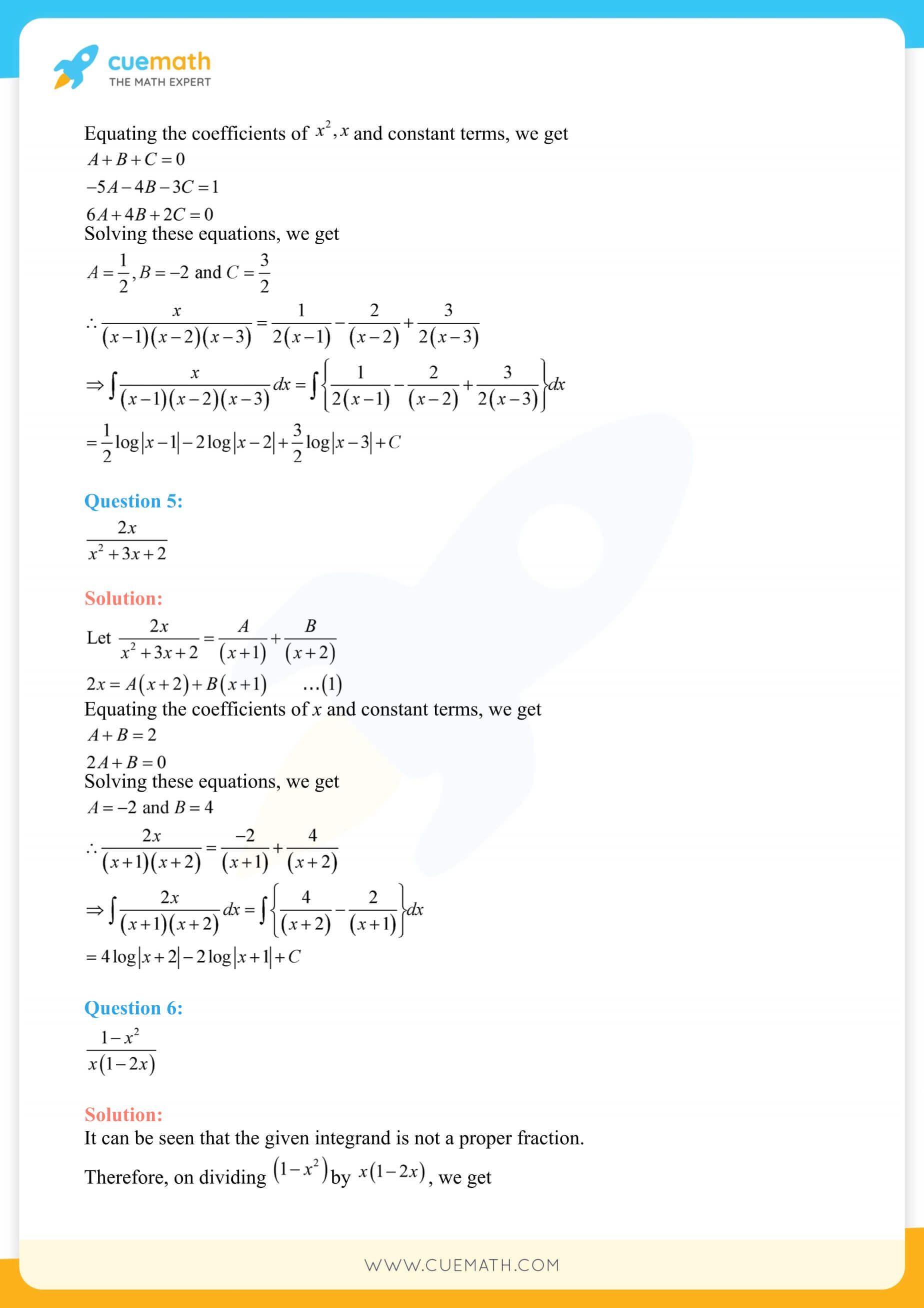 NCERT Solutions Class 12 Maths Chapter 7 Exercise 7.5 65