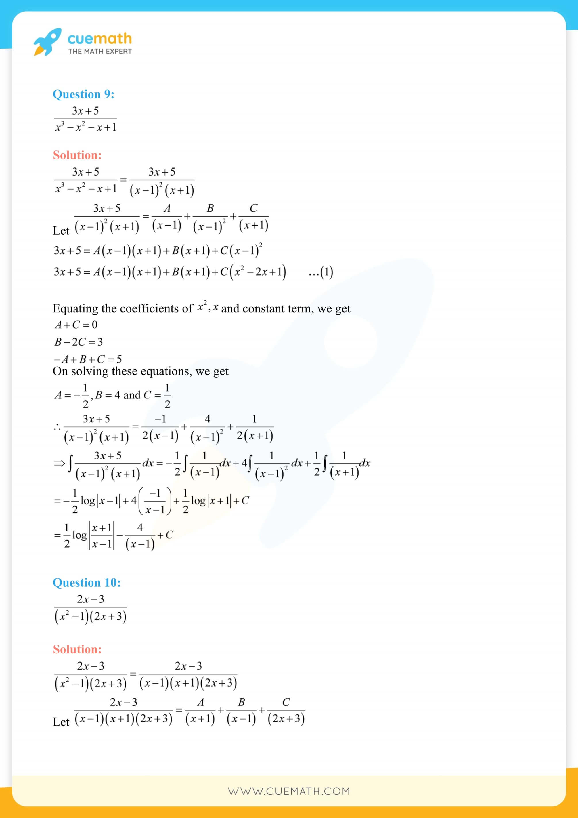 NCERT Solutions Class 12 Maths Chapter 7 Exercise 7.5 68