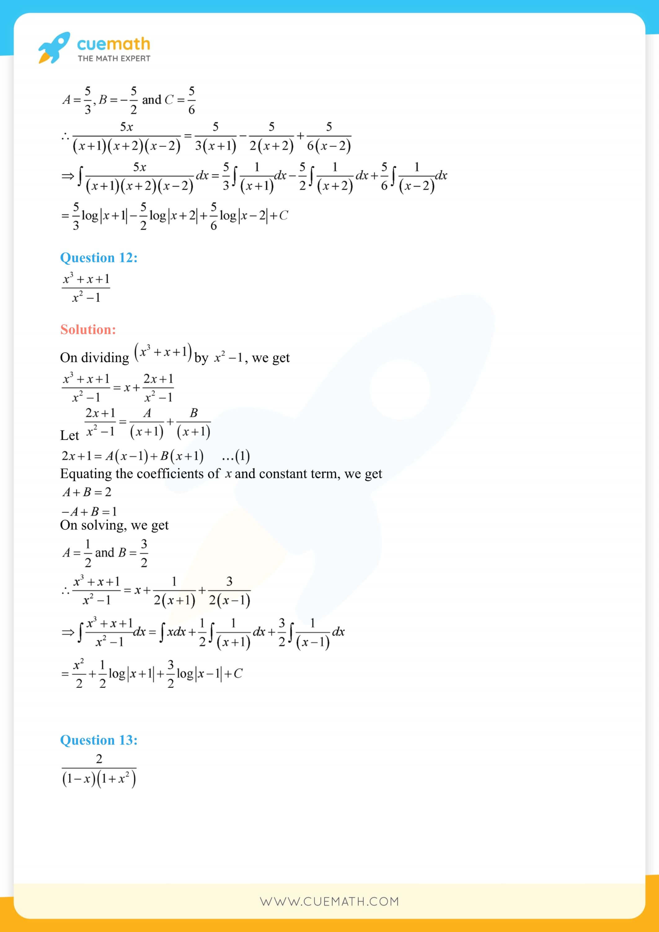 NCERT Solutions Class 12 Maths Chapter 7 Exercise 7.5 70