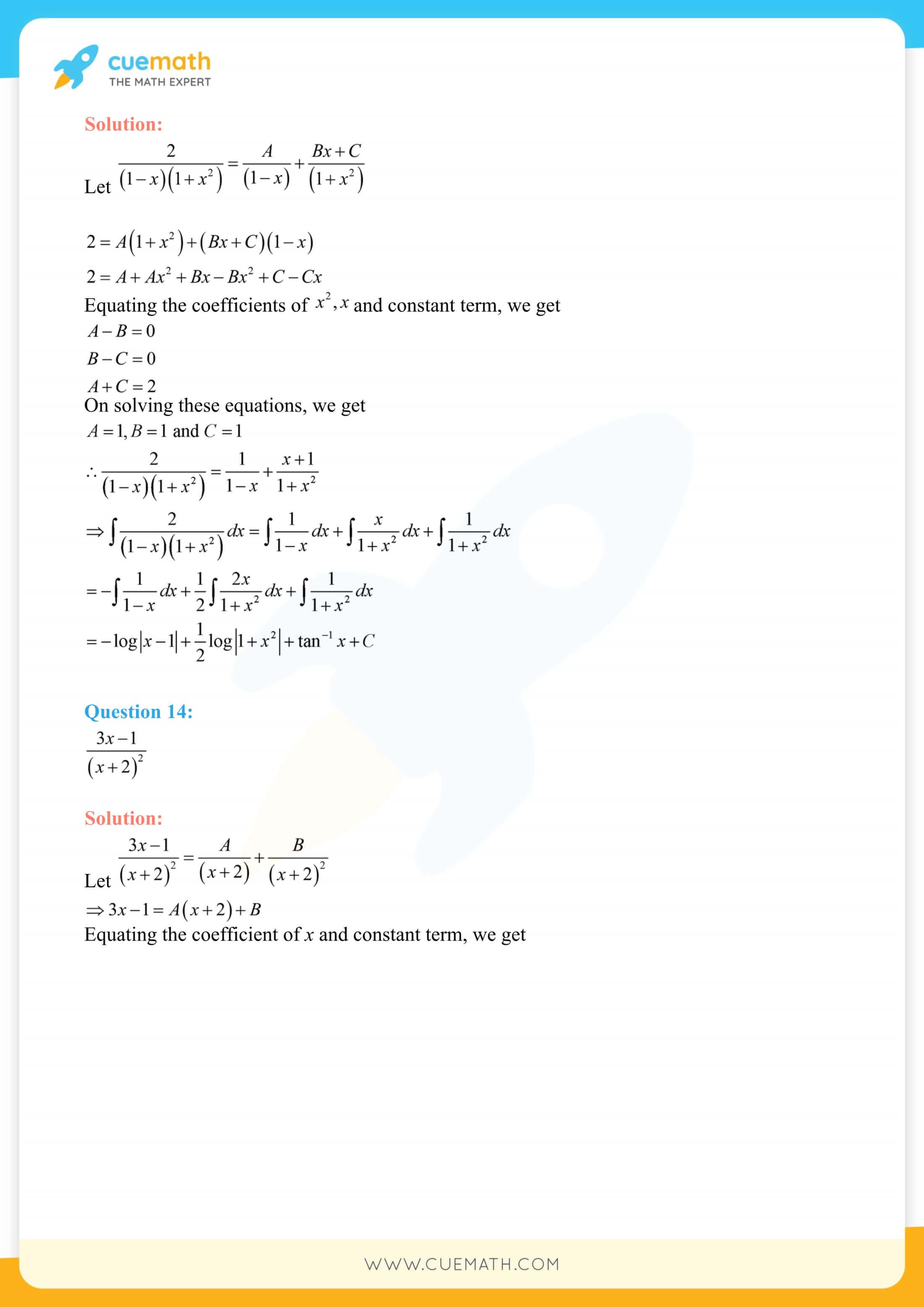 NCERT Solutions Class 12 Maths Chapter 7 Exercise 7.5 71