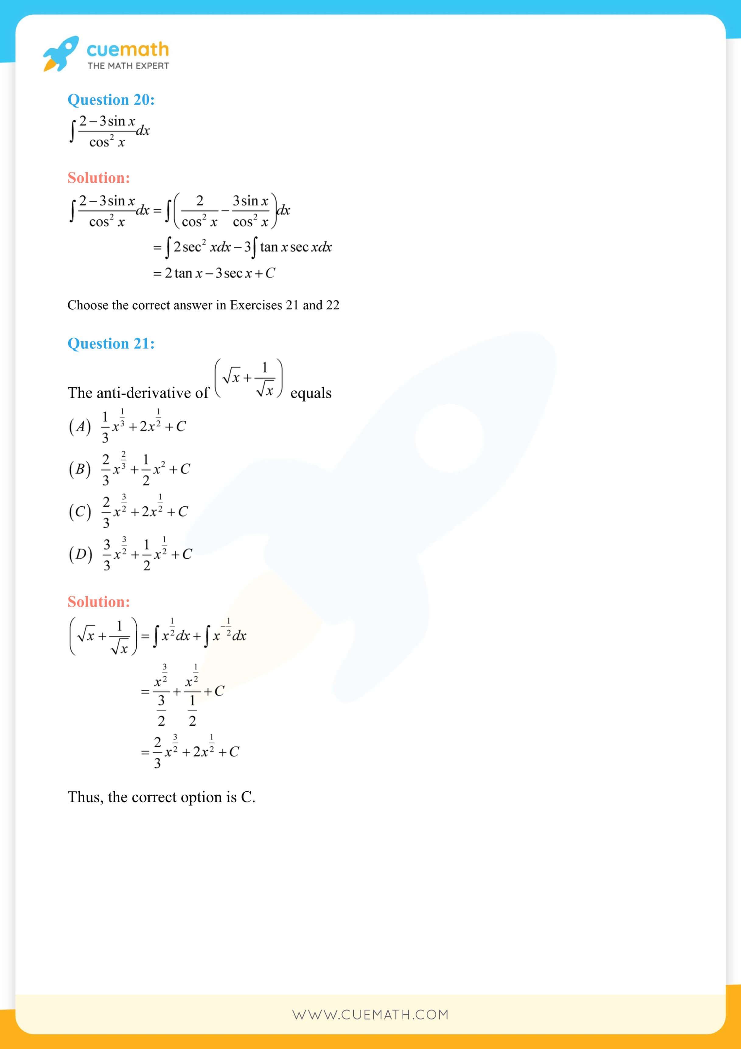 NCERT Solutions Class 12 Maths Chapter 7 8