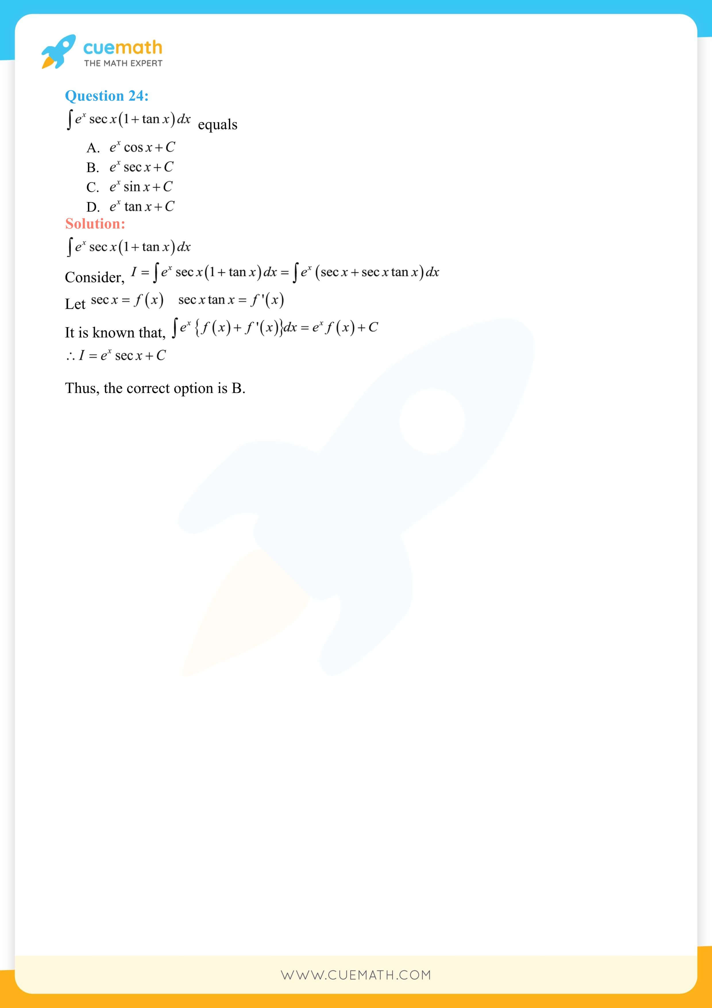 NCERT Solutions Class 12 Maths Chapter 7 Exercise 7.6 94