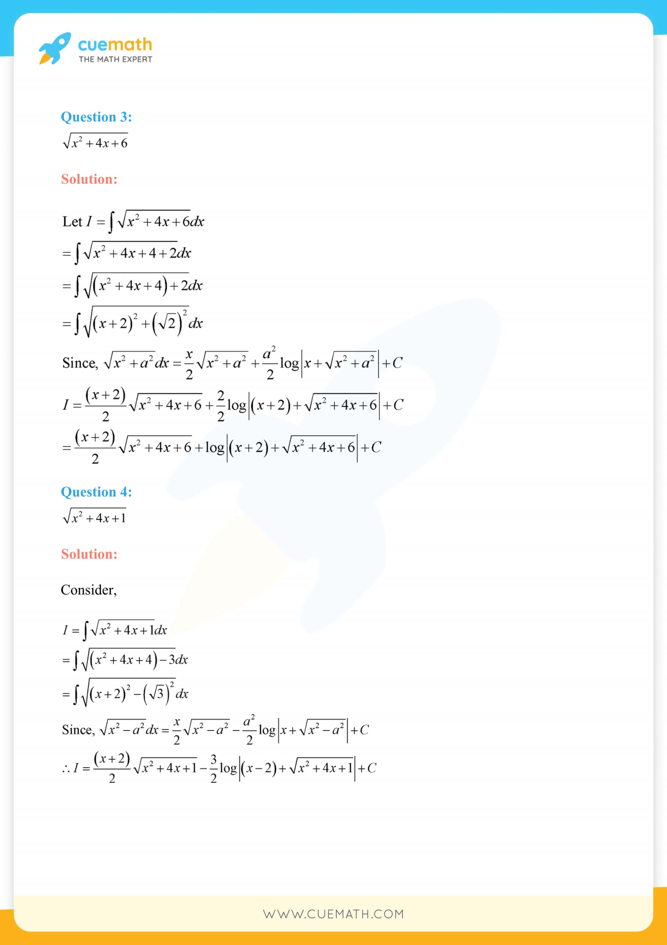 NCERT Solutions Class 12 Maths Chapter 7 Exercise 7.7 96