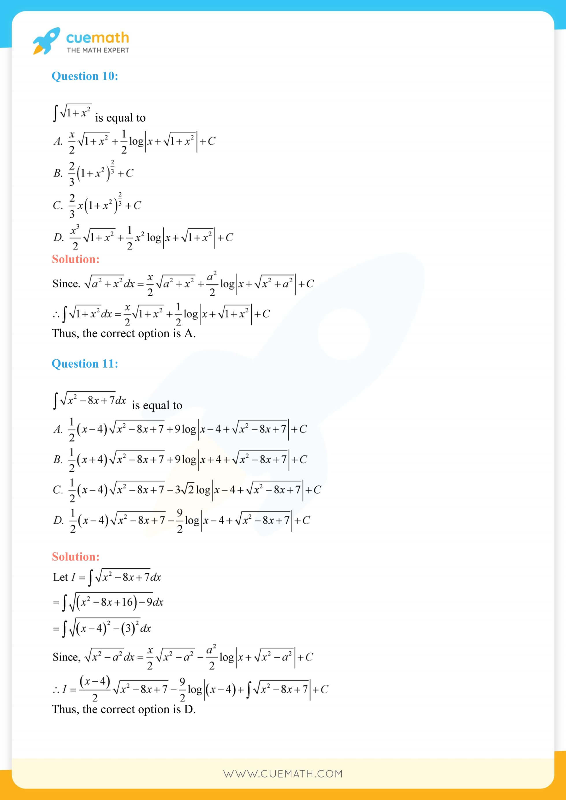 NCERT Solutions Class 12 Maths Chapter 7 99