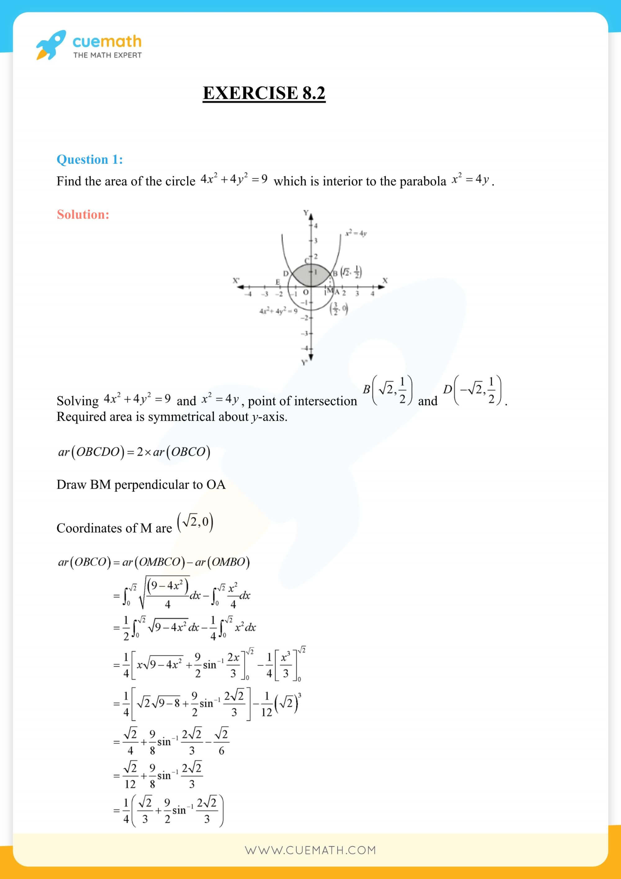 NCERT Solutions Class 12 Maths Chapter 8 Exercise 8.2 15