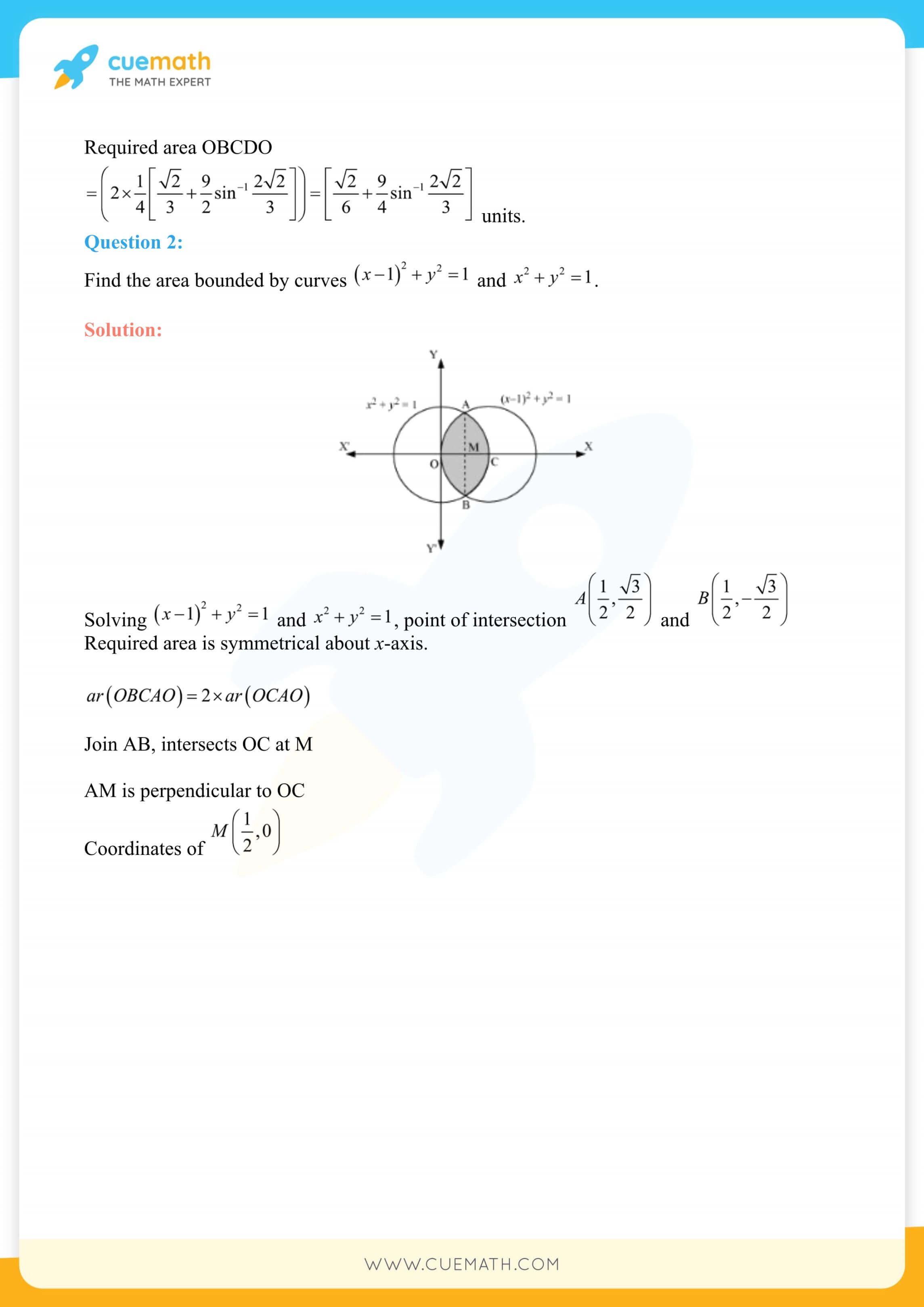 NCERT Solutions Class 12 Maths Chapter 8 Exercise 8.2 16