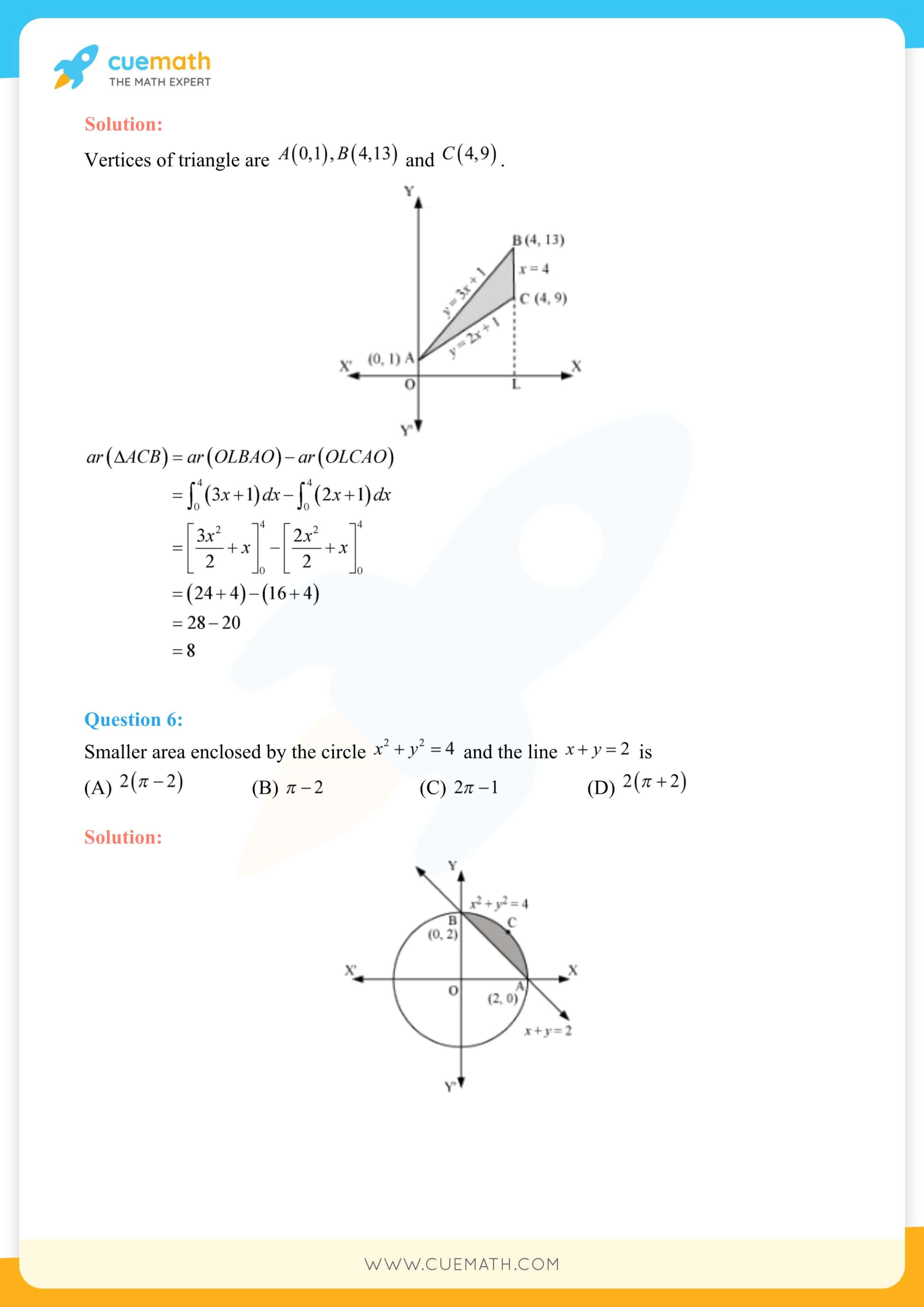 NCERT Solutions Class 12 Maths Chapter 8 Exercise 8.2 20