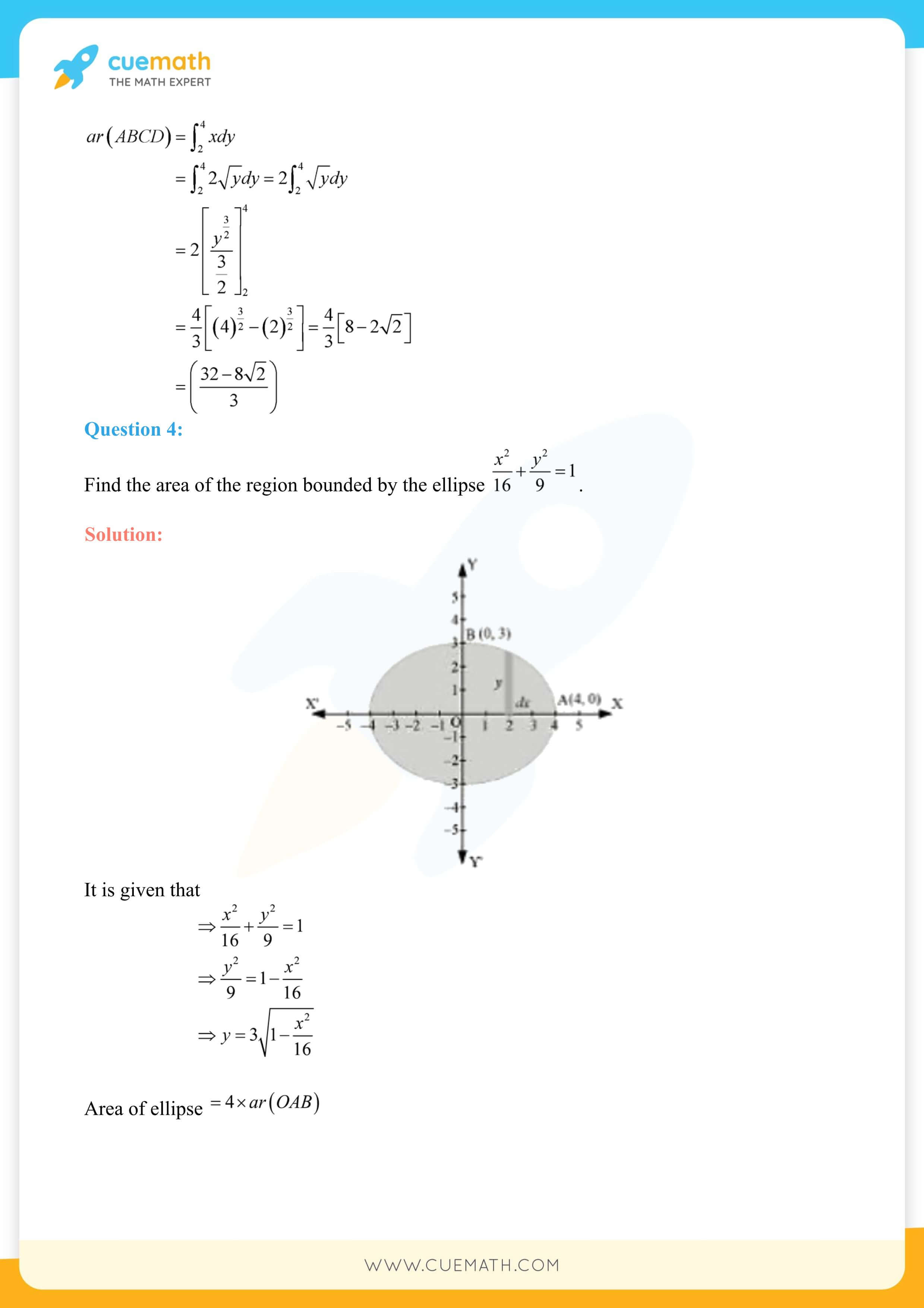 NCERT Solutions Class 12 Maths Chapter 8 Exercise 8.1 3
