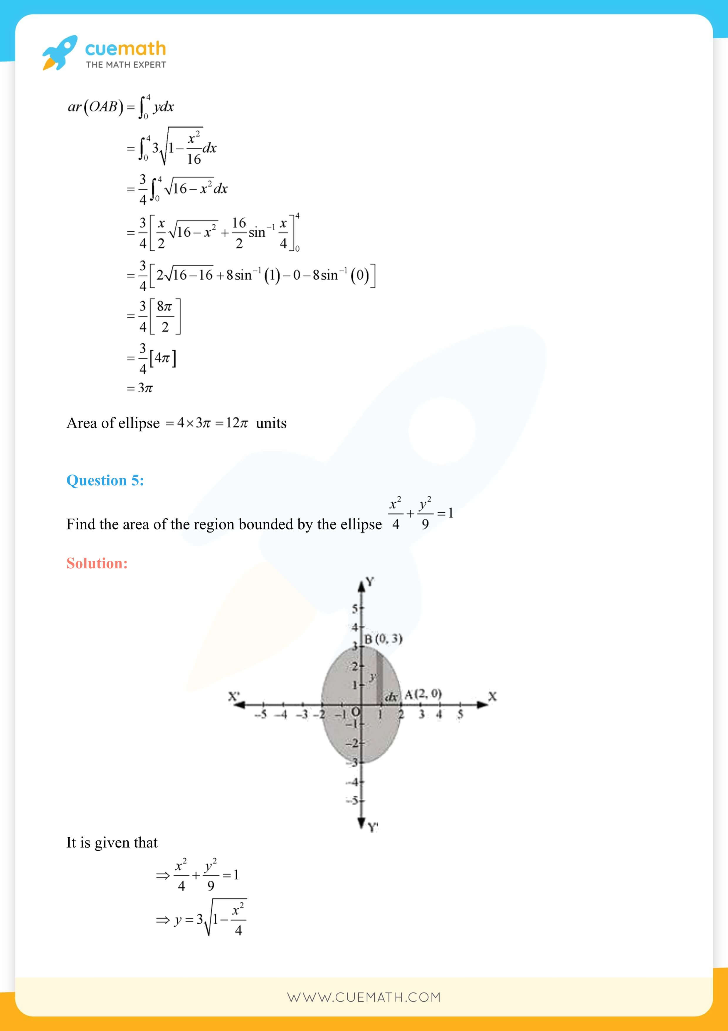 NCERT Solutions Class 12 Maths Chapter 8 Exercise 8.1 4