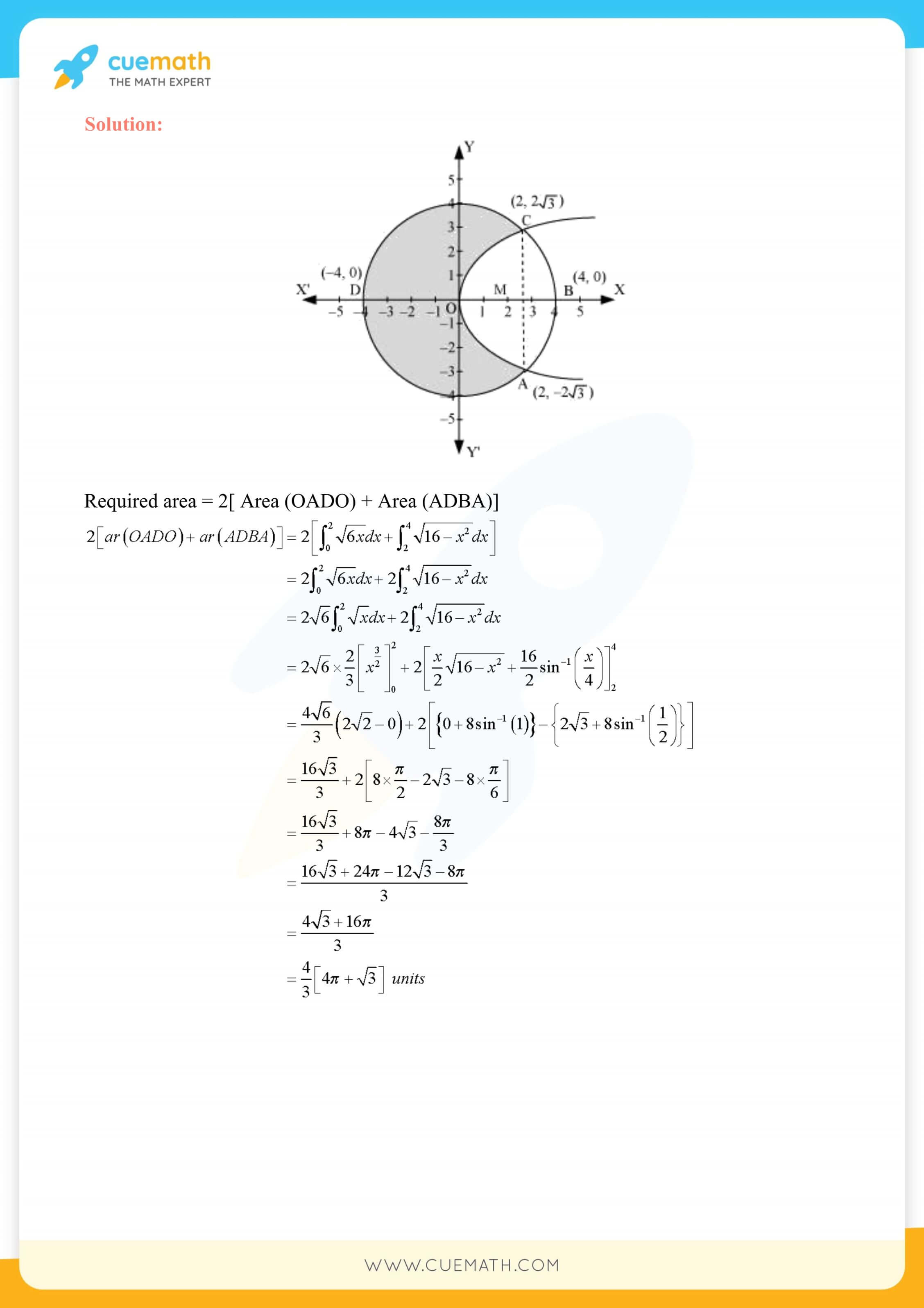 NCERT Solutions Class 12 Maths Chapter 8 Miscellaneous Exercise 41