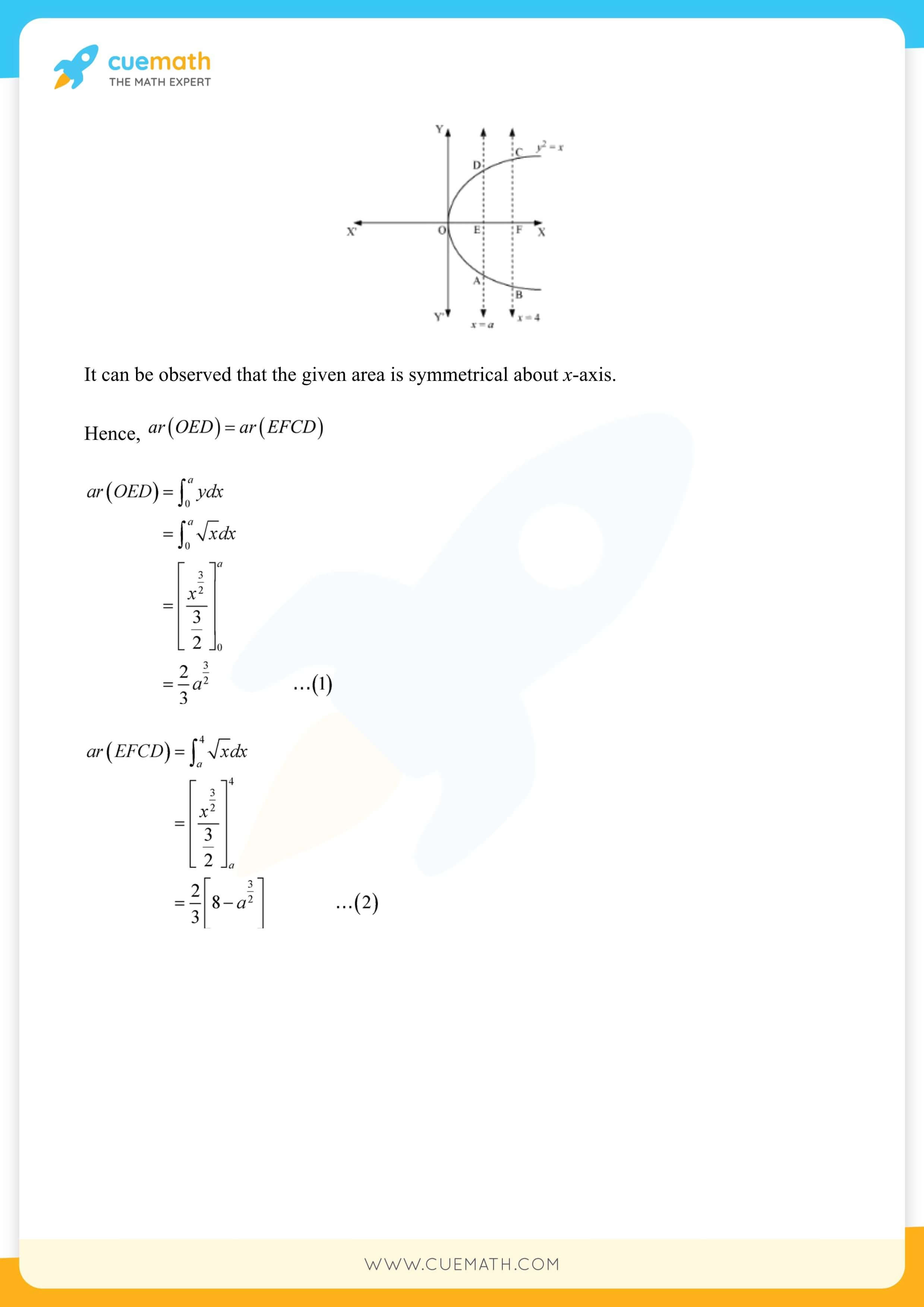 NCERT Solutions Class 12 Maths Chapter 8 Exercise 8.1 8