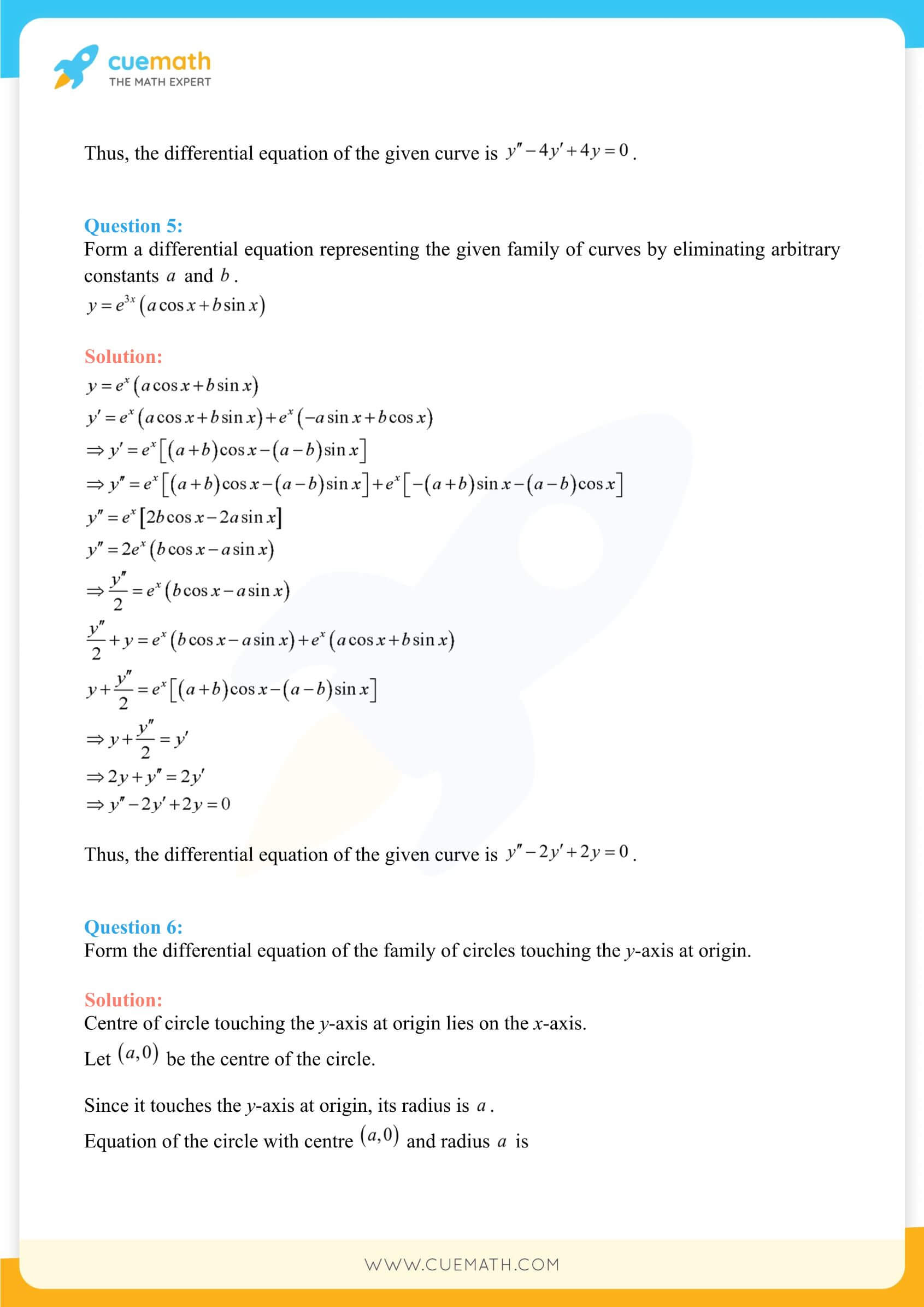 NCERT Solutions Class 12 Maths Chapter 9 Exercise 9.3 14