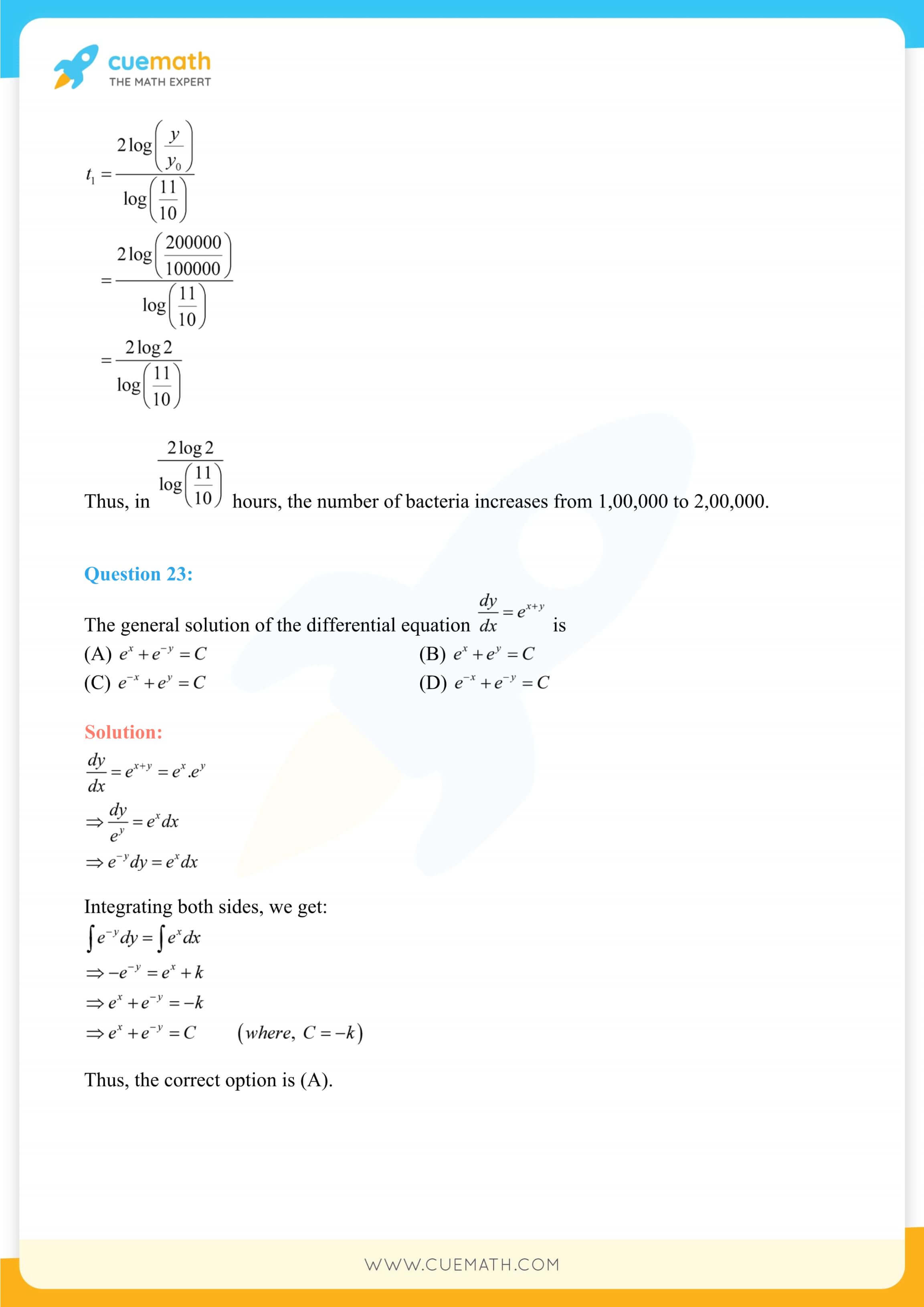 NCERT Solutions Class 12 Maths Chapter 9 Exercise 9.4 42