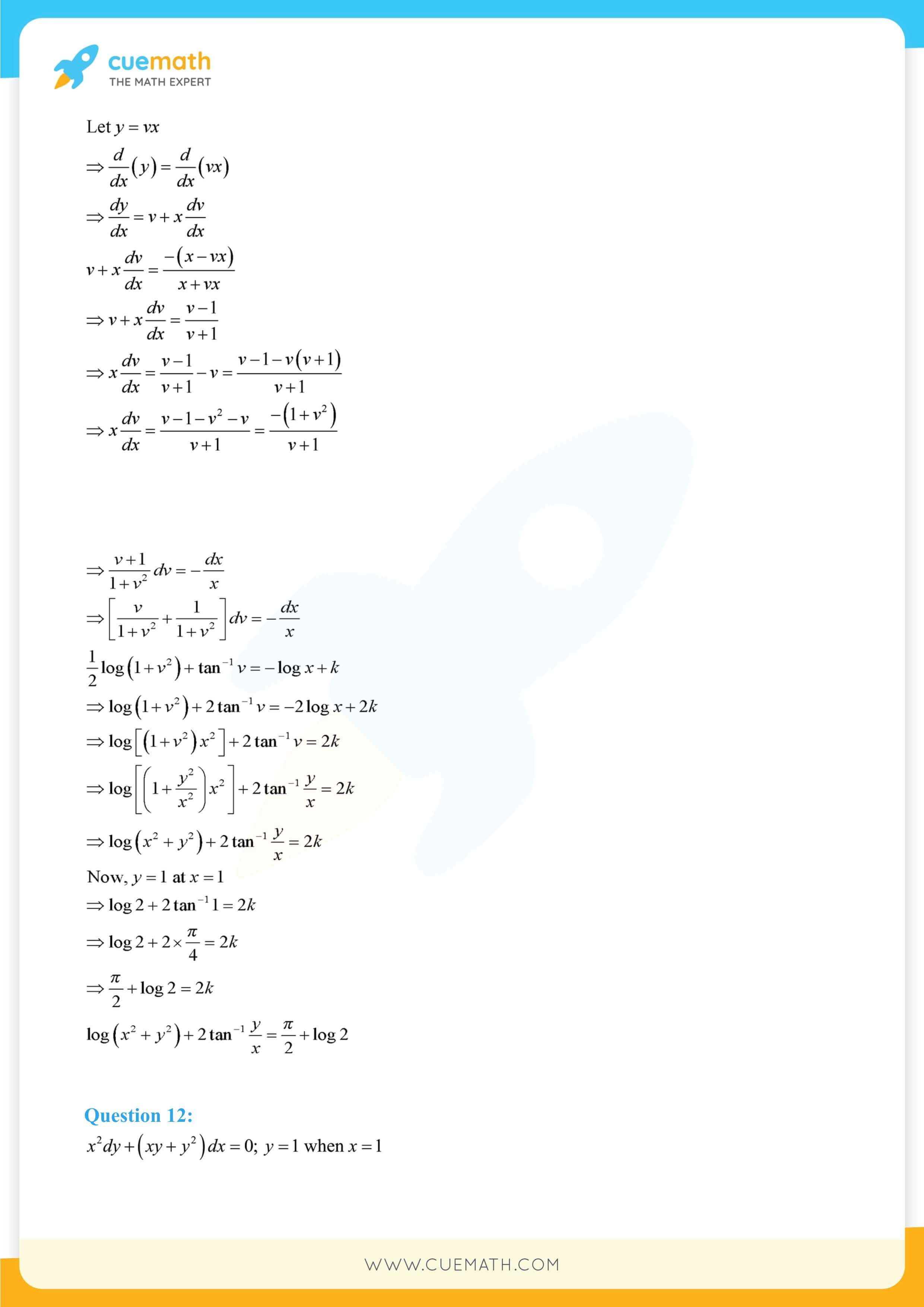 NCERT Solutions Class 12 Maths Chapter 9 Exercise 9.5 56